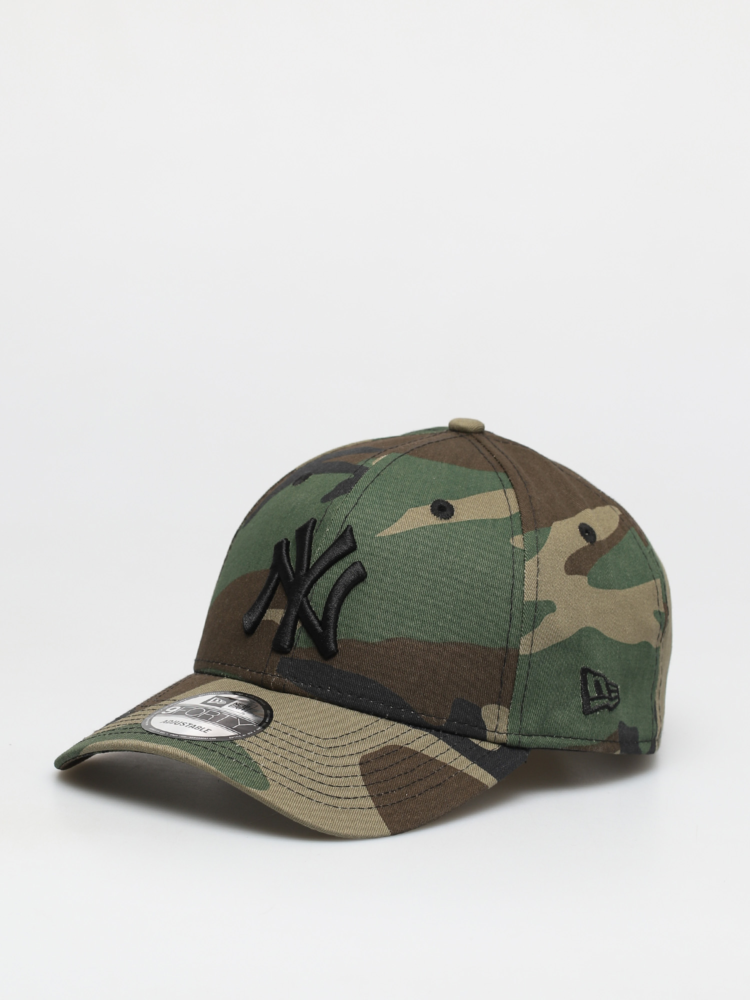 Kšiltovka  New Era League Essential New York Yankees ZD (woodland camo)