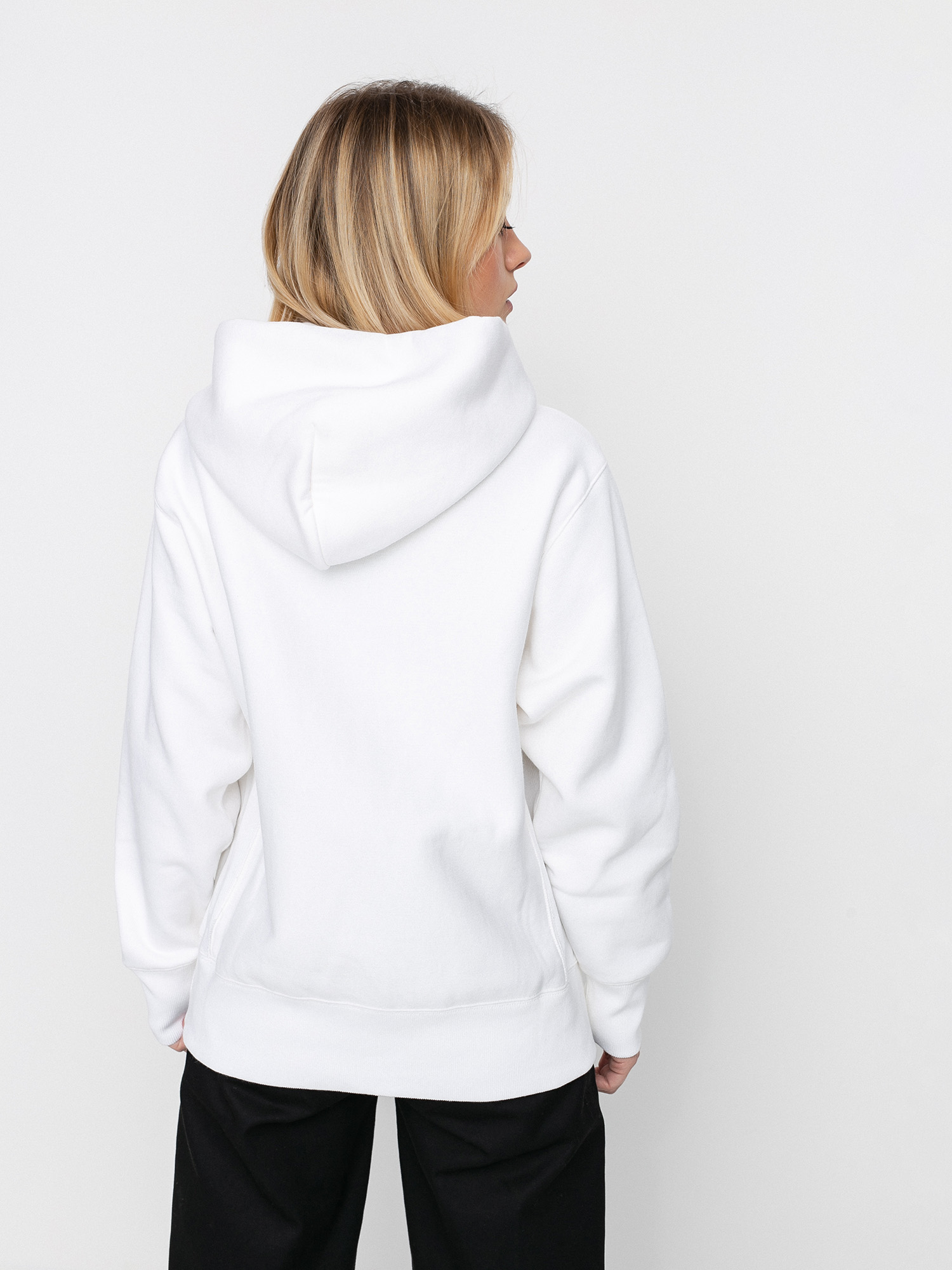 Mikina s kapucí Champion Sweatshirt HD 113794 Wmn (wht)