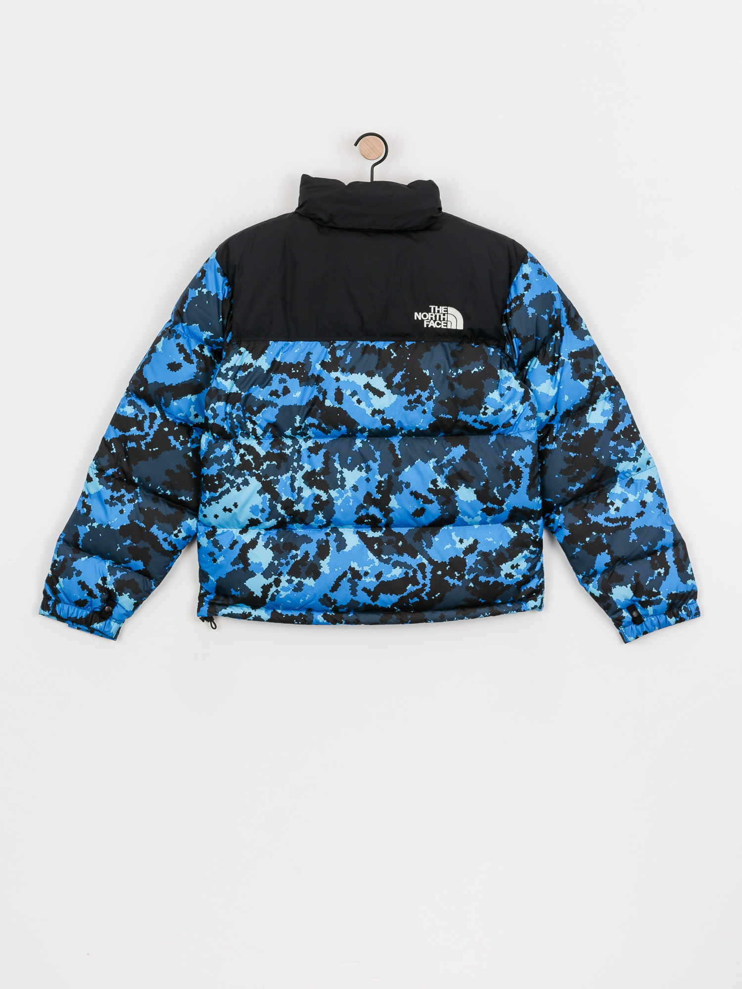 Bunda The North Face 1996 Retro Nuptse (clear lake blue himalayn camo print)