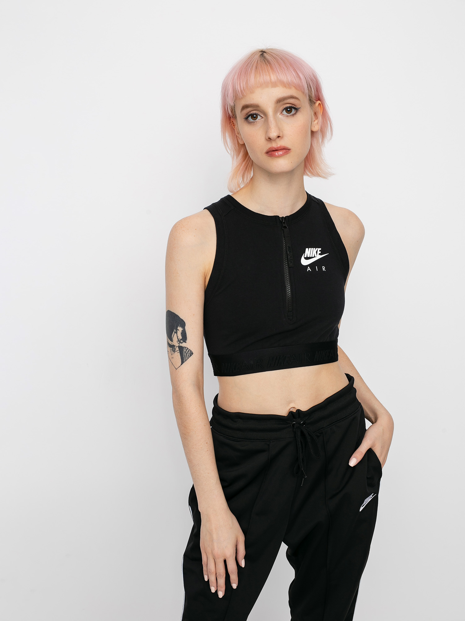 Spodní prádlo Nike Air Top Crop Wmn (black/white)