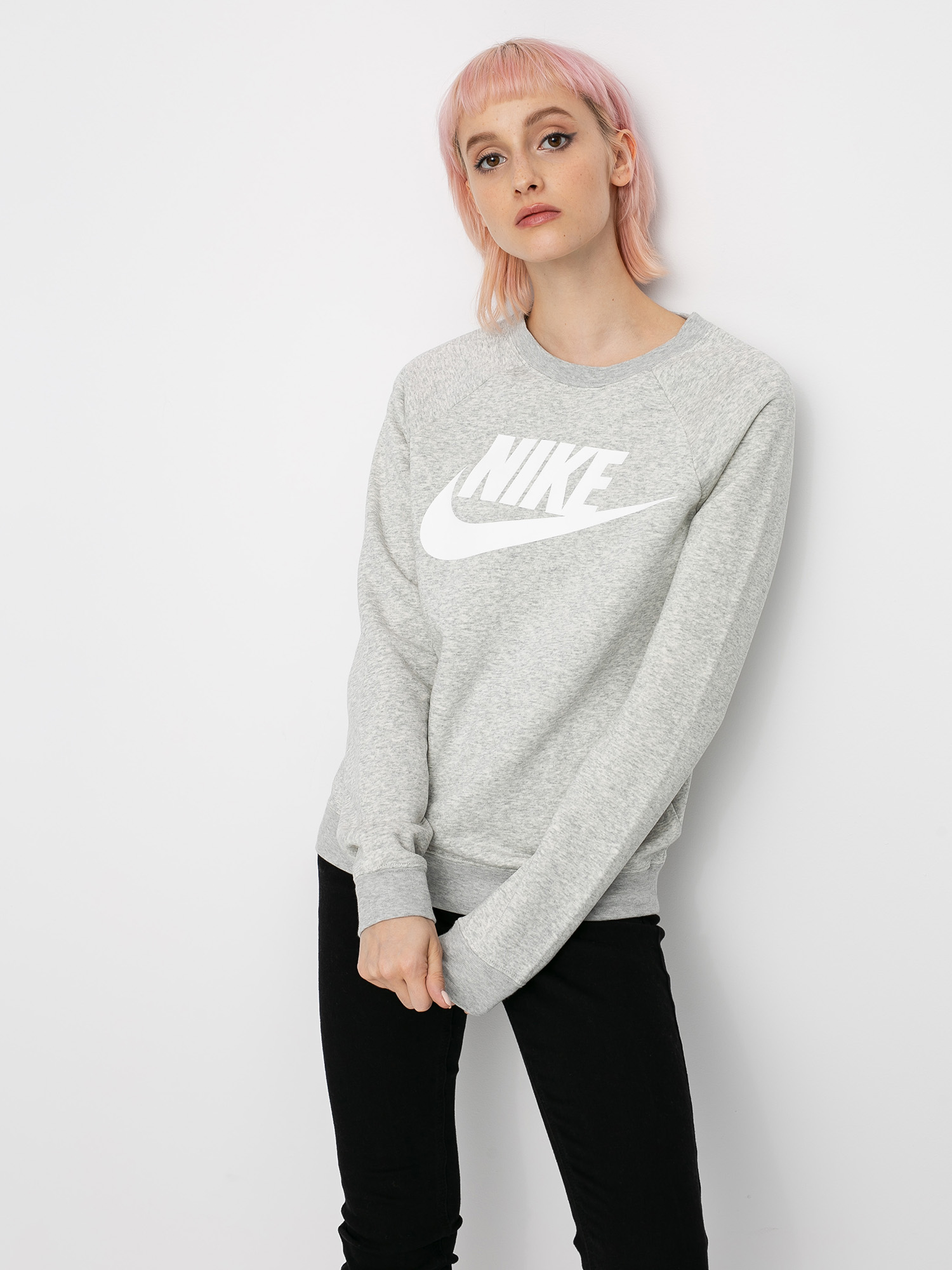 Mikina Nike Sportswear Rally Wmn (grey heather/white)
