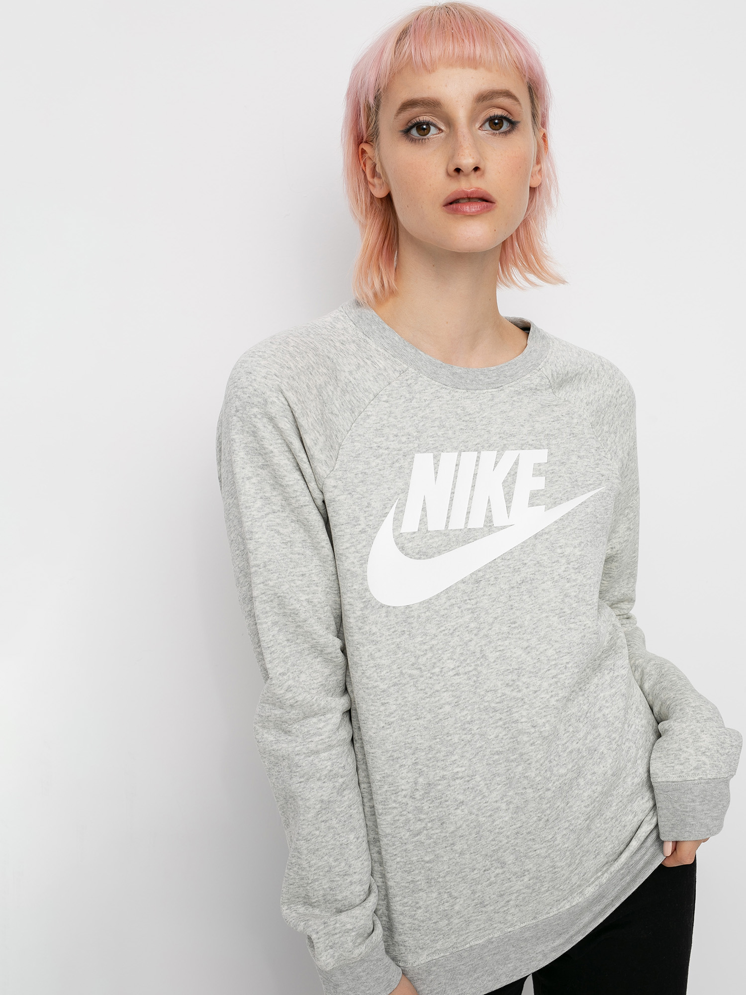 Mikina Nike Sportswear Rally Wmn (grey heather/white)