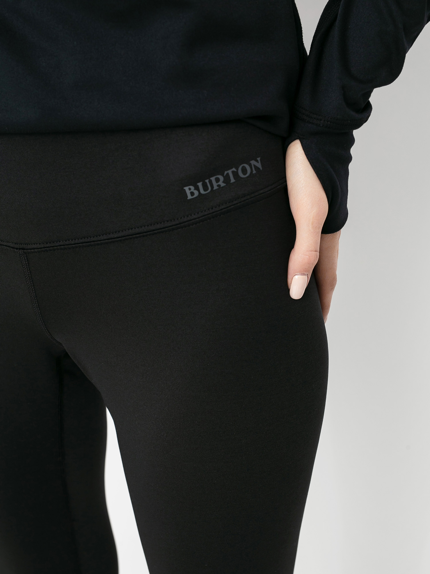 Dámské Termoleginy Burton Lightweight X Base Layer Pant (true black)