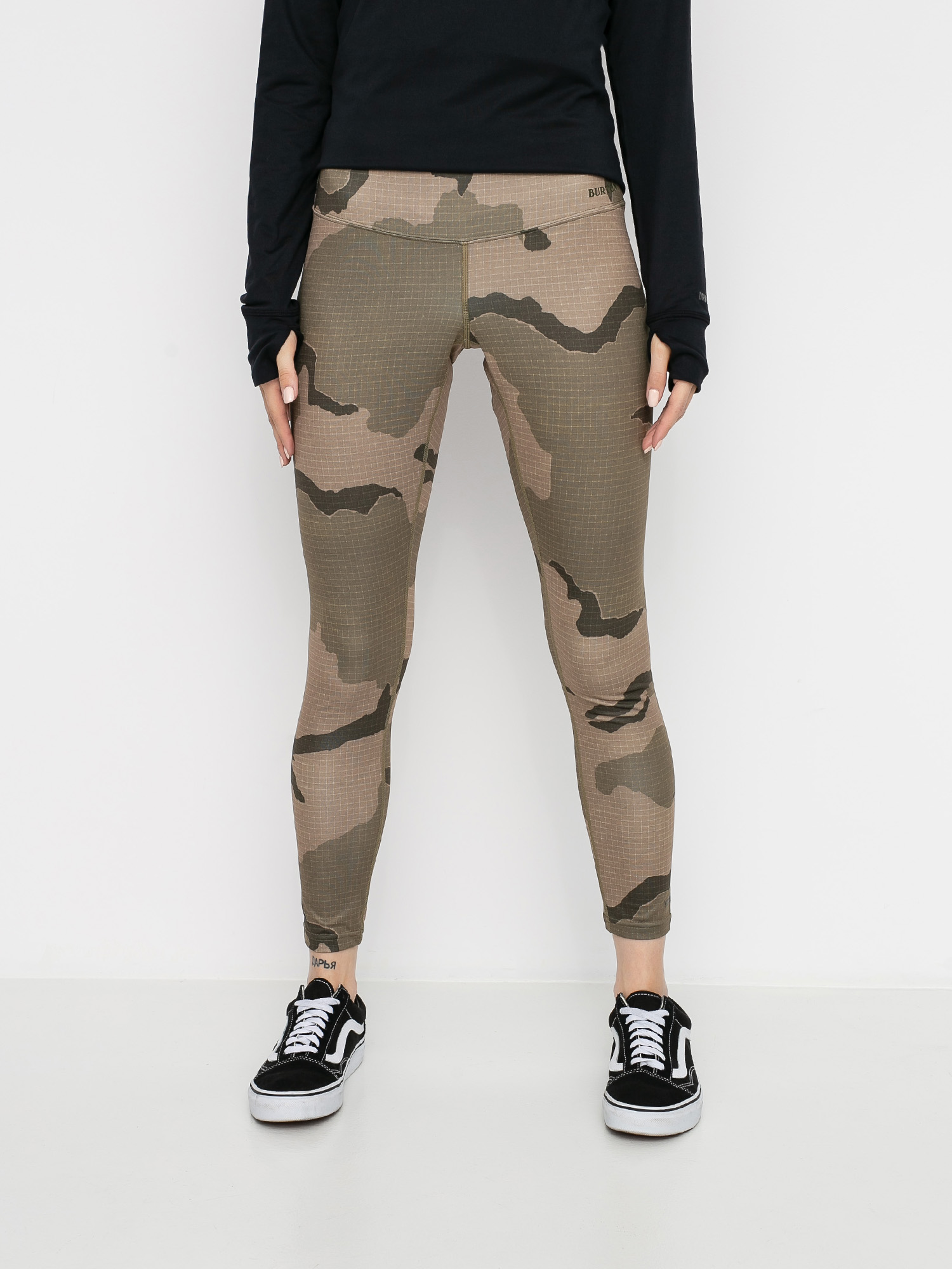 Dámské Termoleginy Burton Lightweight X Base Layer Pant (barren camo)
