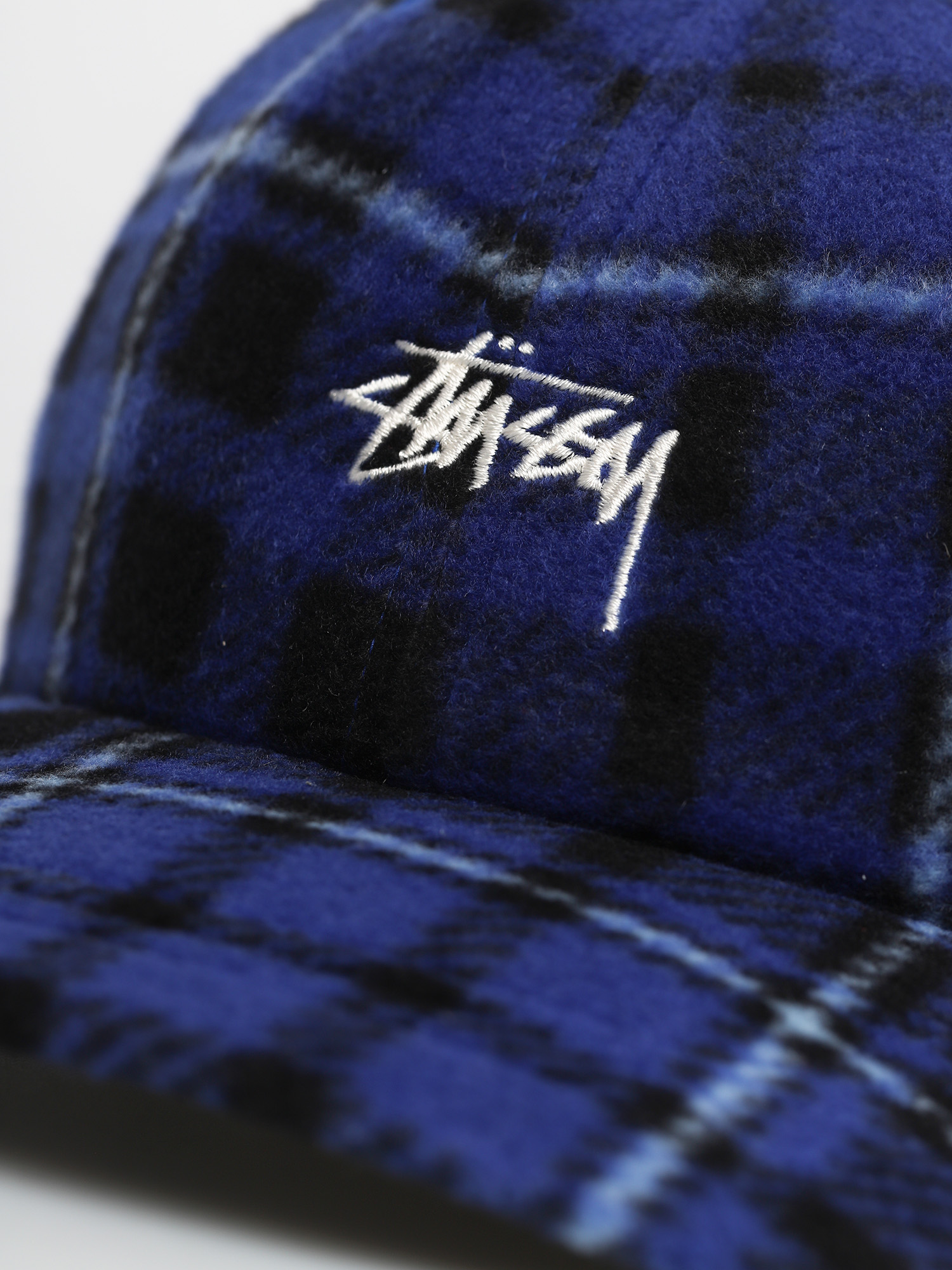 Kšiltovka  Stussy Stock Polar Fleece Low Pro ZD (blue)