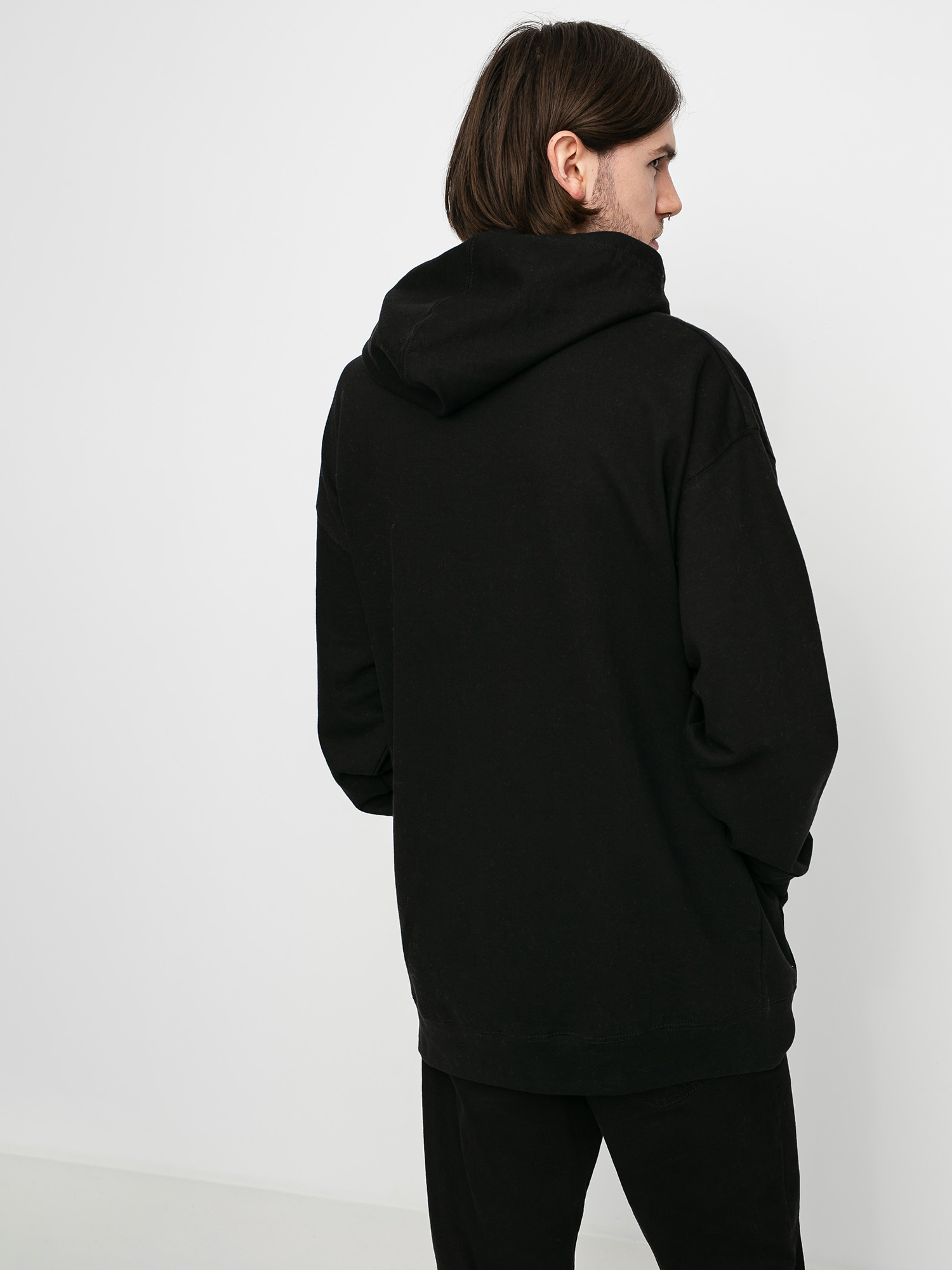 Mikina s kapucí DGK Baraque HD (black)