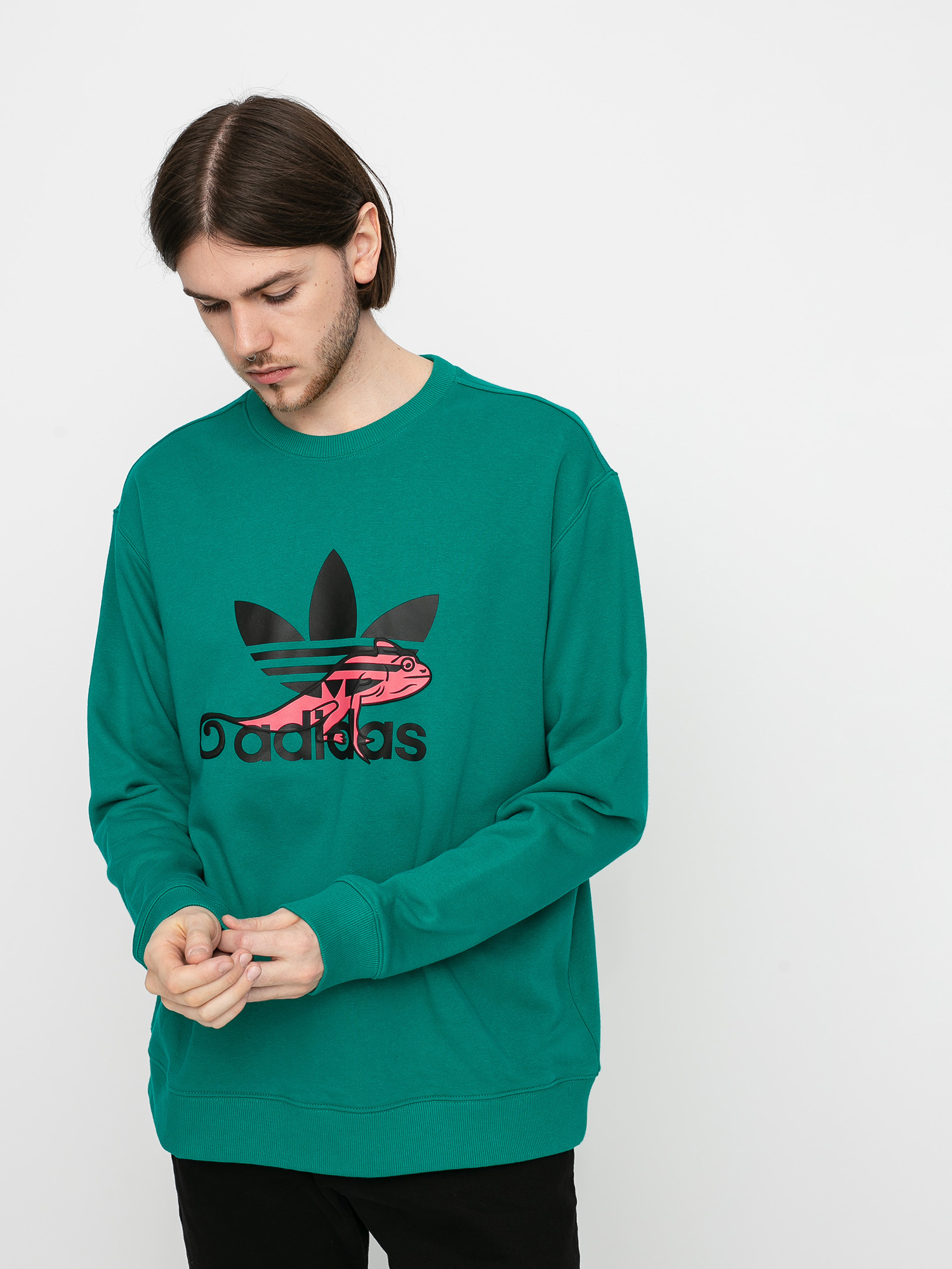 Mikina adidas Originals Sweatshirt (glrgrn)