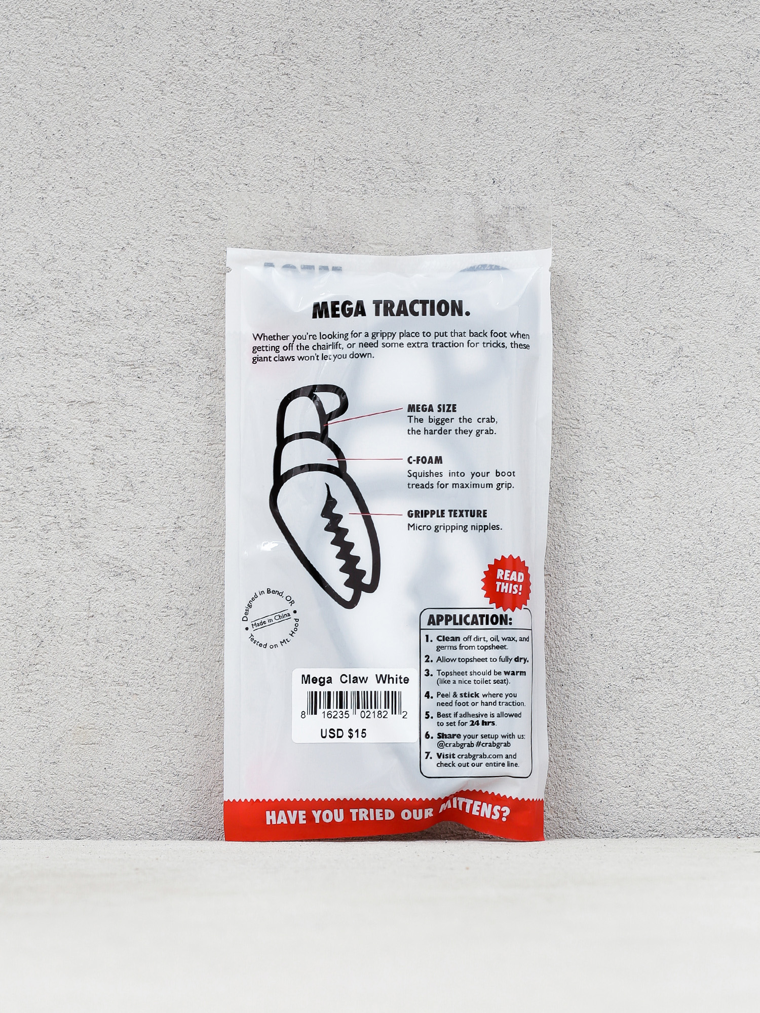 Příslušenství Crab Grab Mega Claws (black/white)