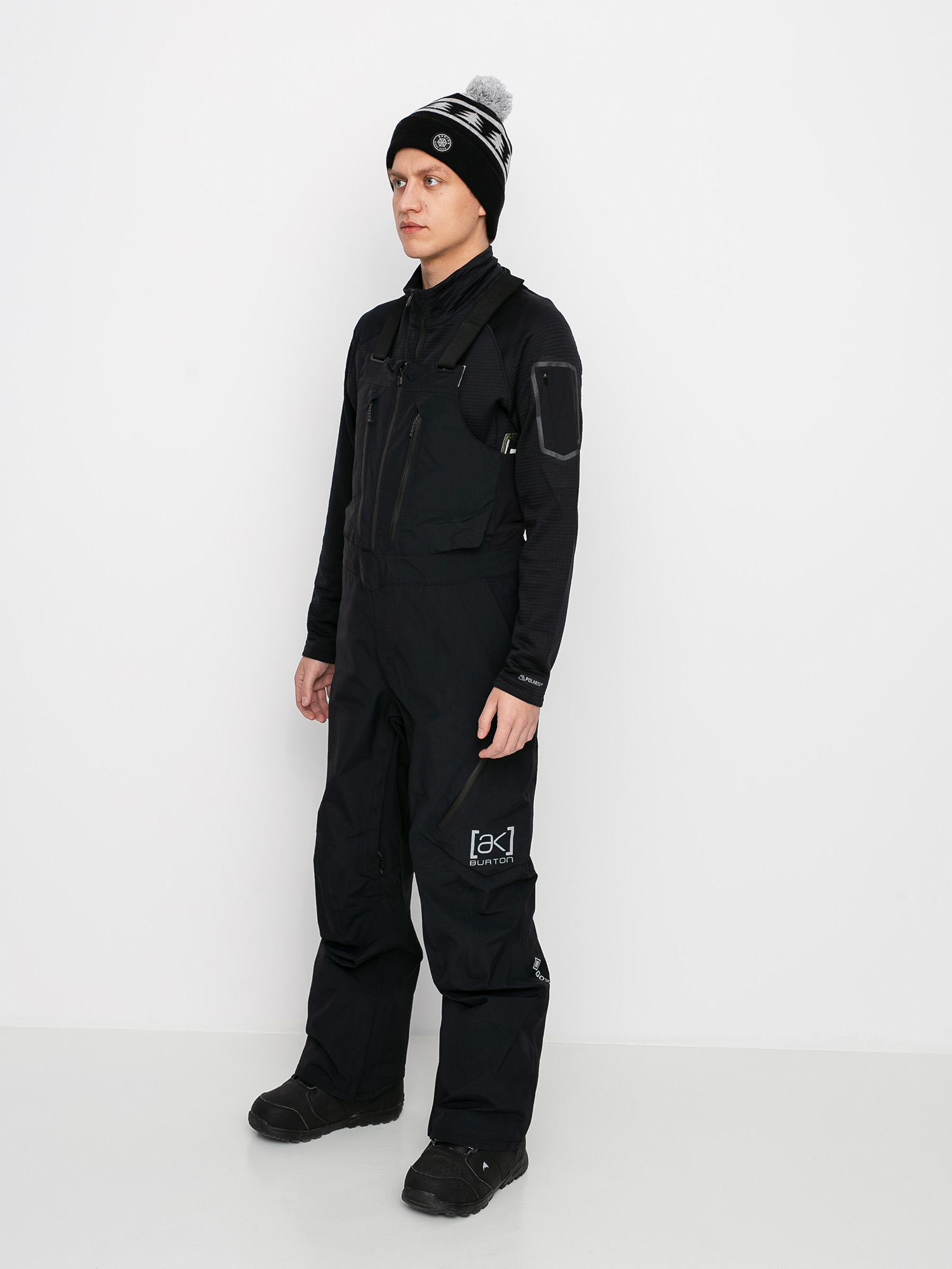 Pánské Snowboardové kalhoty  Burton Ak Gore Tex Cyclic Bib (true black)
