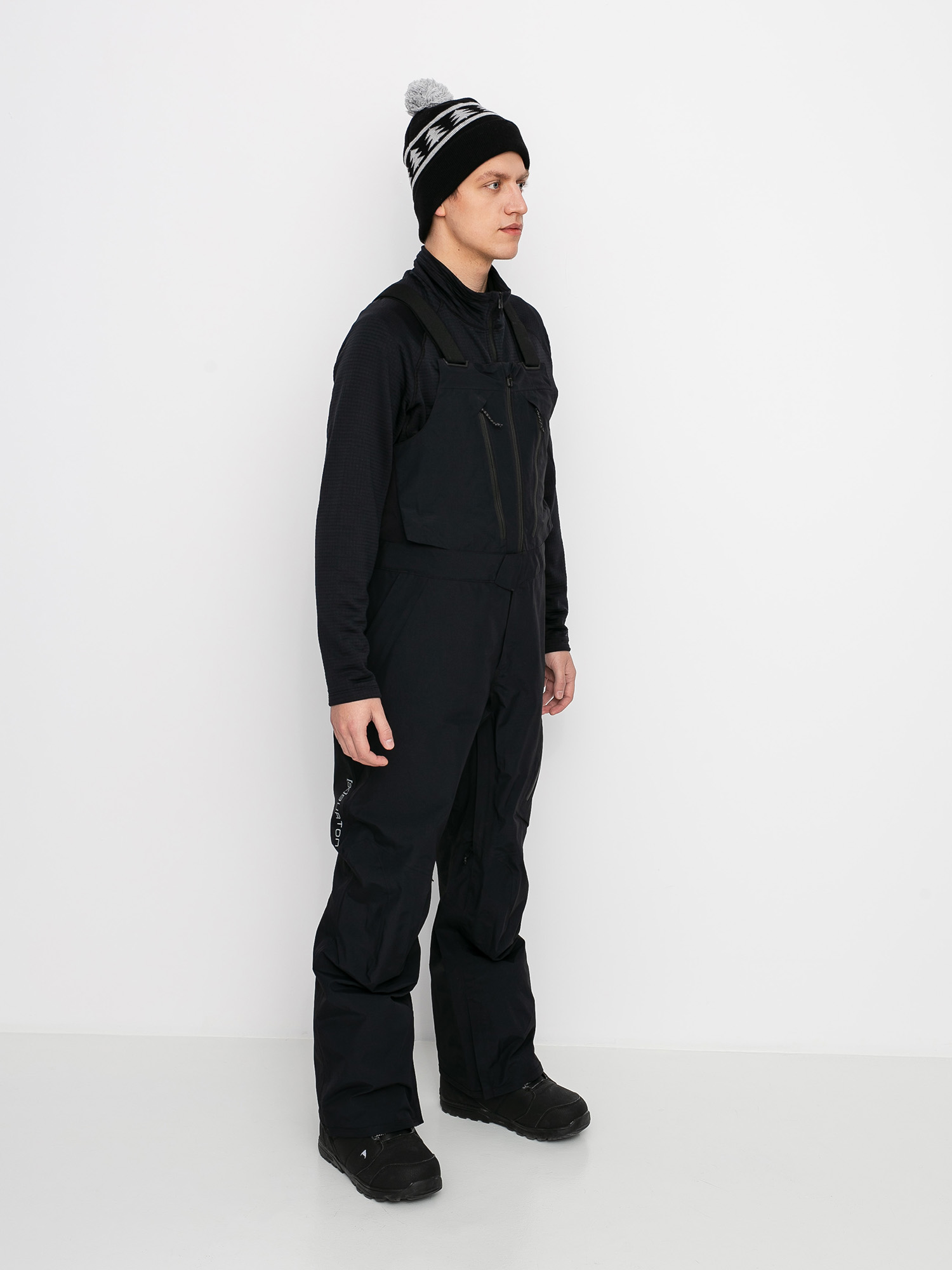 Pánské Snowboardové kalhoty  Burton Ak Gore Tex Cyclic Bib (true black)