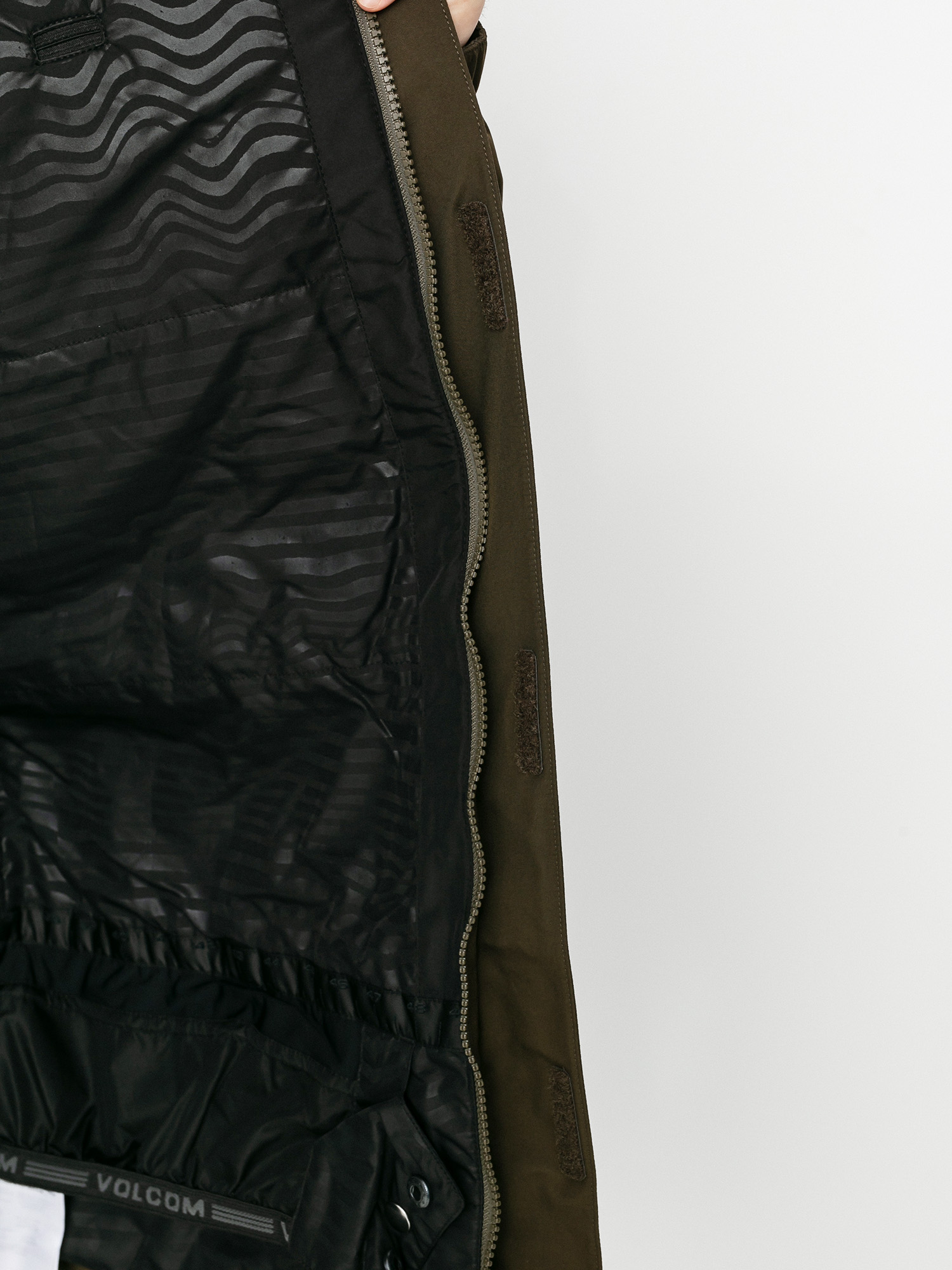 Pánská Snowboardová bunda Volcom Ten Ins Gore Tex (black military)