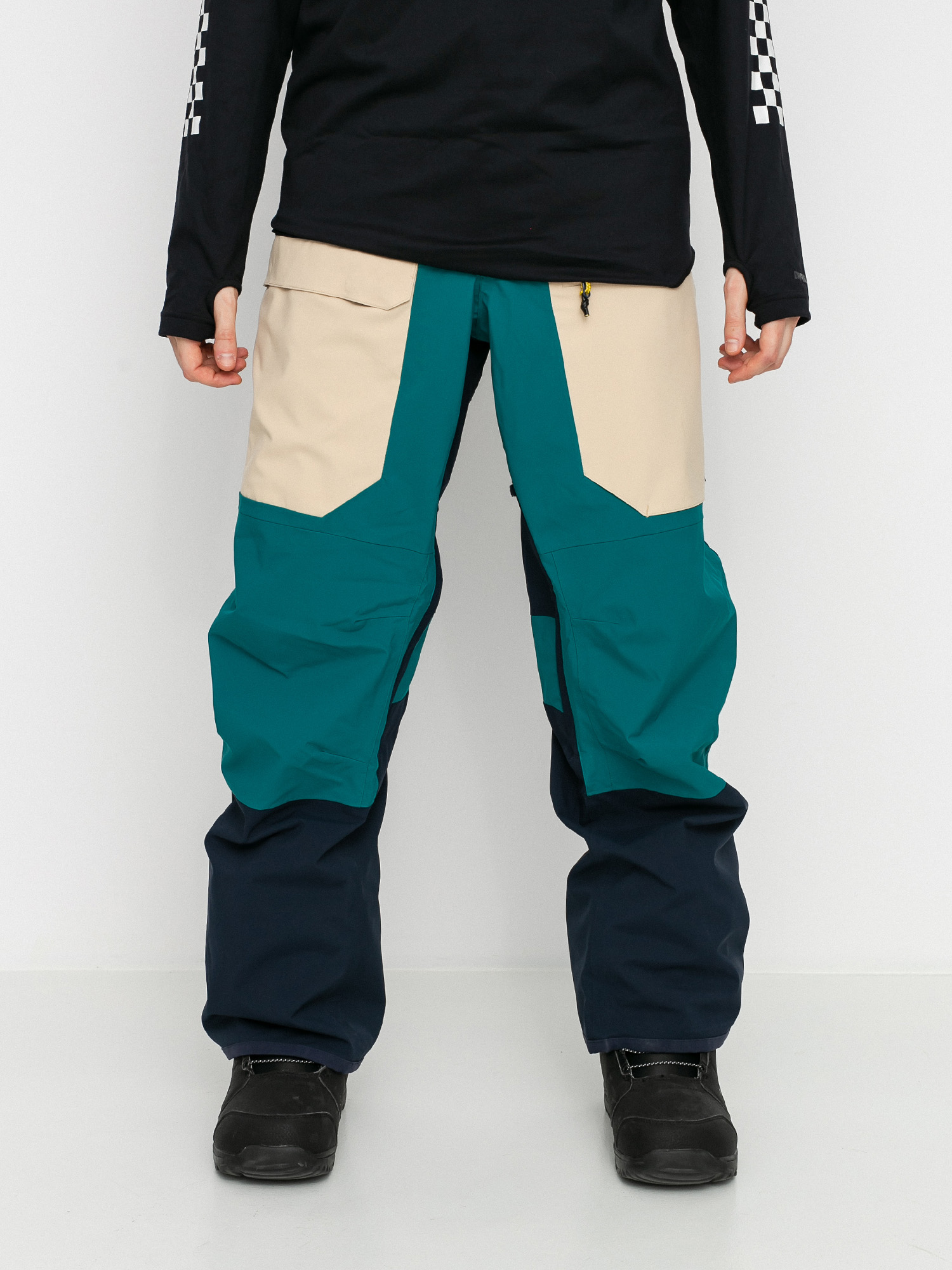 Pánské Snowboardové kalhoty  Quiksilver Tr Stretch (everglade)