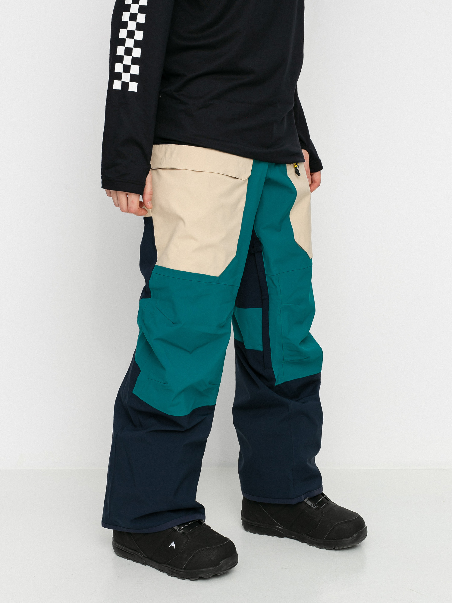 Pánské Snowboardové kalhoty  Quiksilver Tr Stretch (everglade)