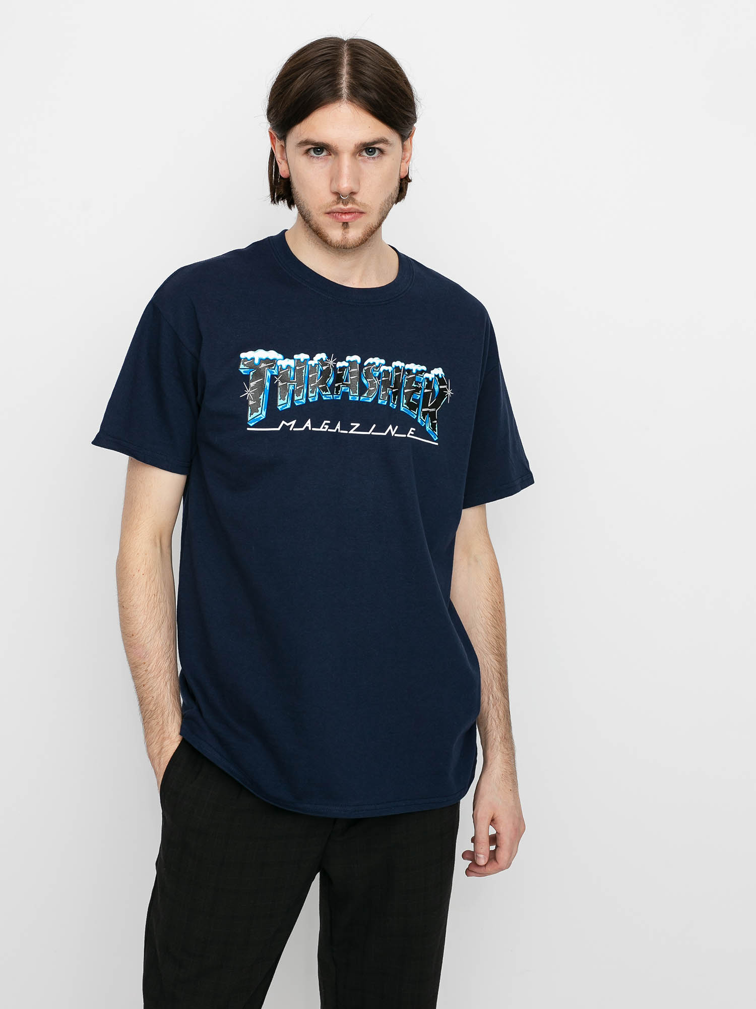Tričko Thrasher Black Ice (navy)