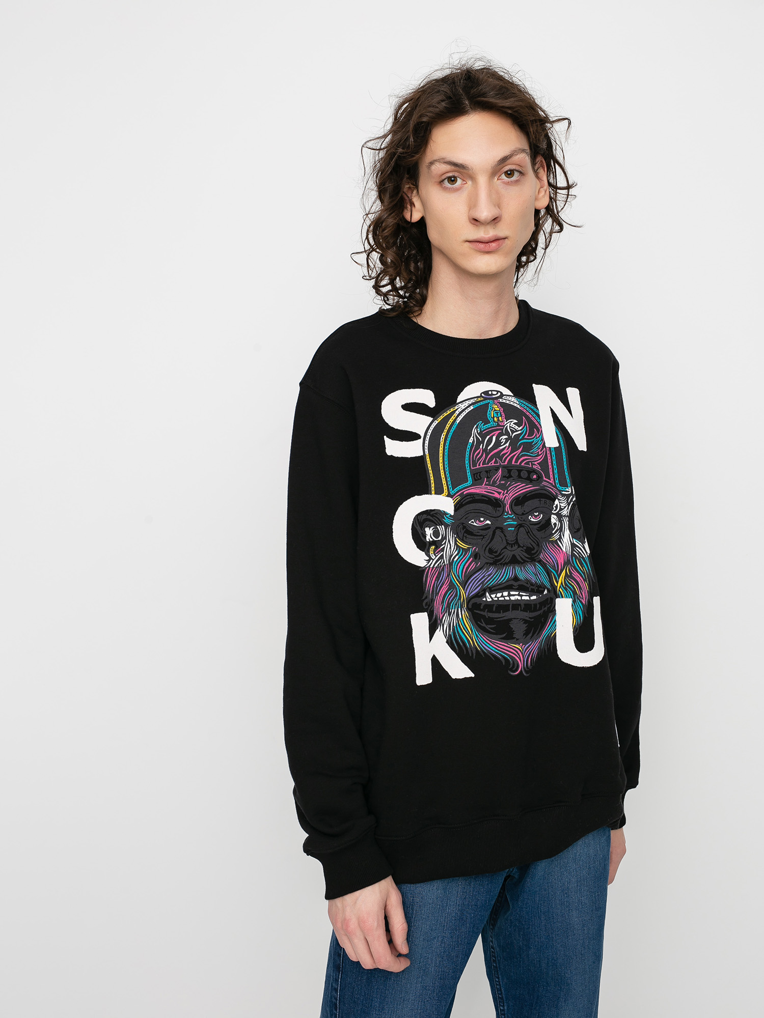 Mikina Tabasko Songoku (black)