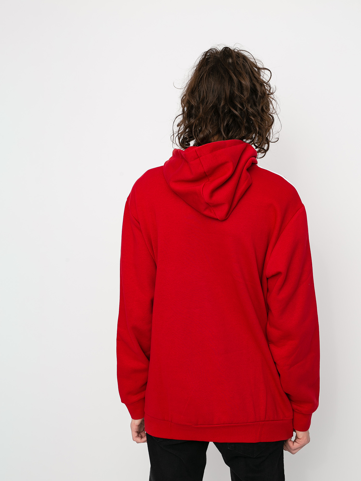 Mikina adidas Originals 3 Stripes Fz (powred)