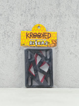 Podložky Krooked Riser Pad (black)