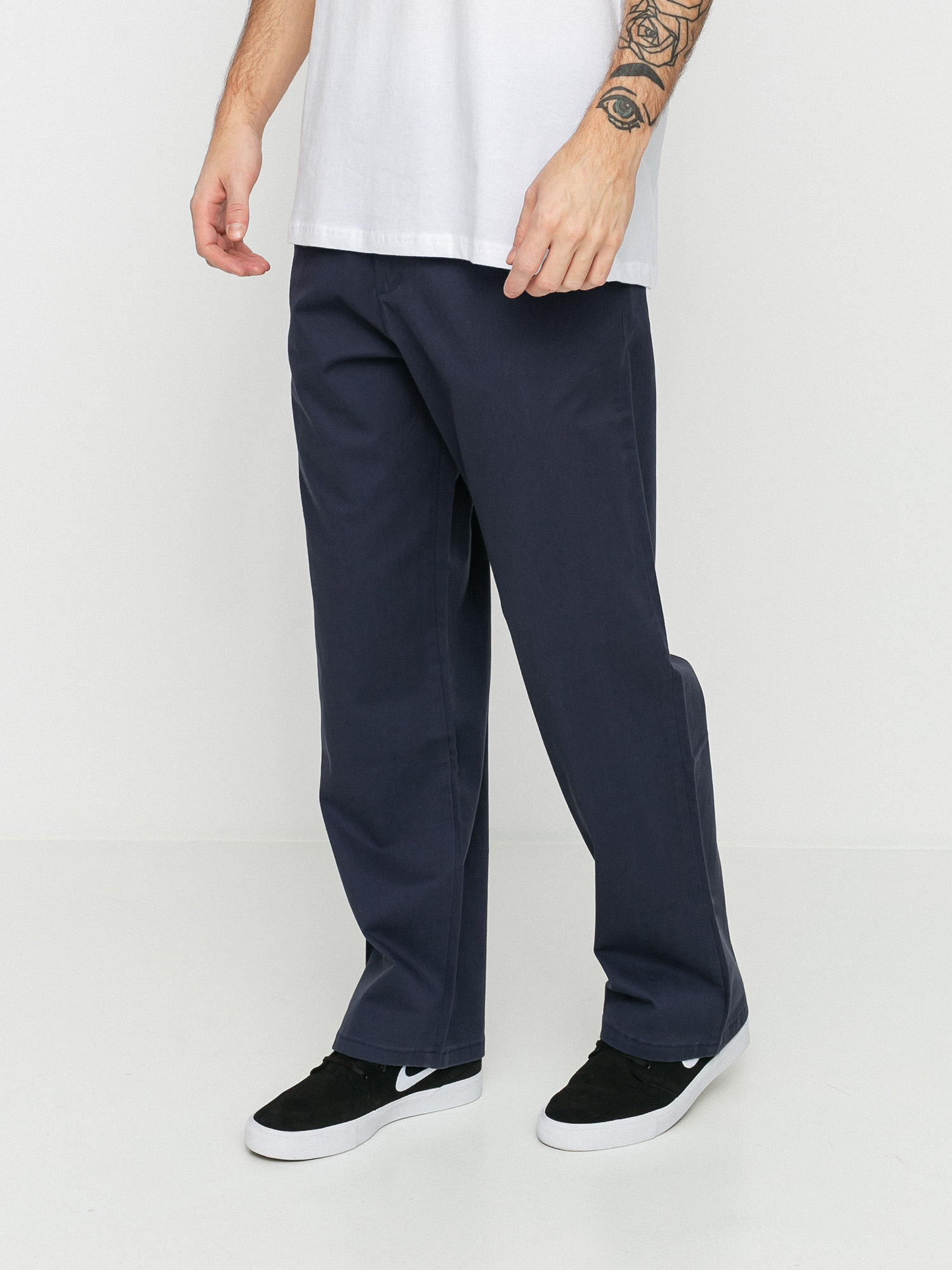 Kalhoty Malita Chino Log Sl (navy)