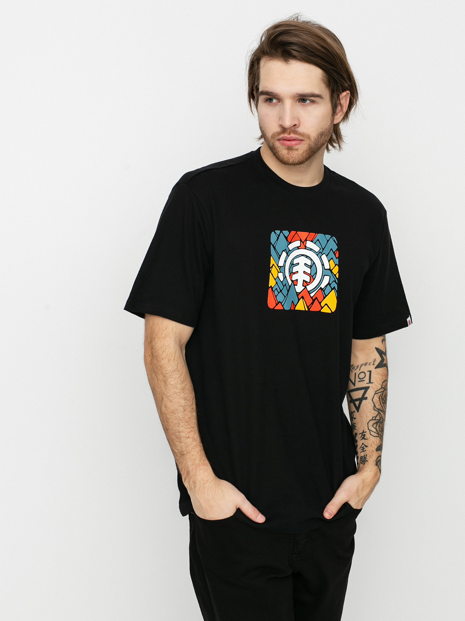 Tričko Element Palette (flint black)