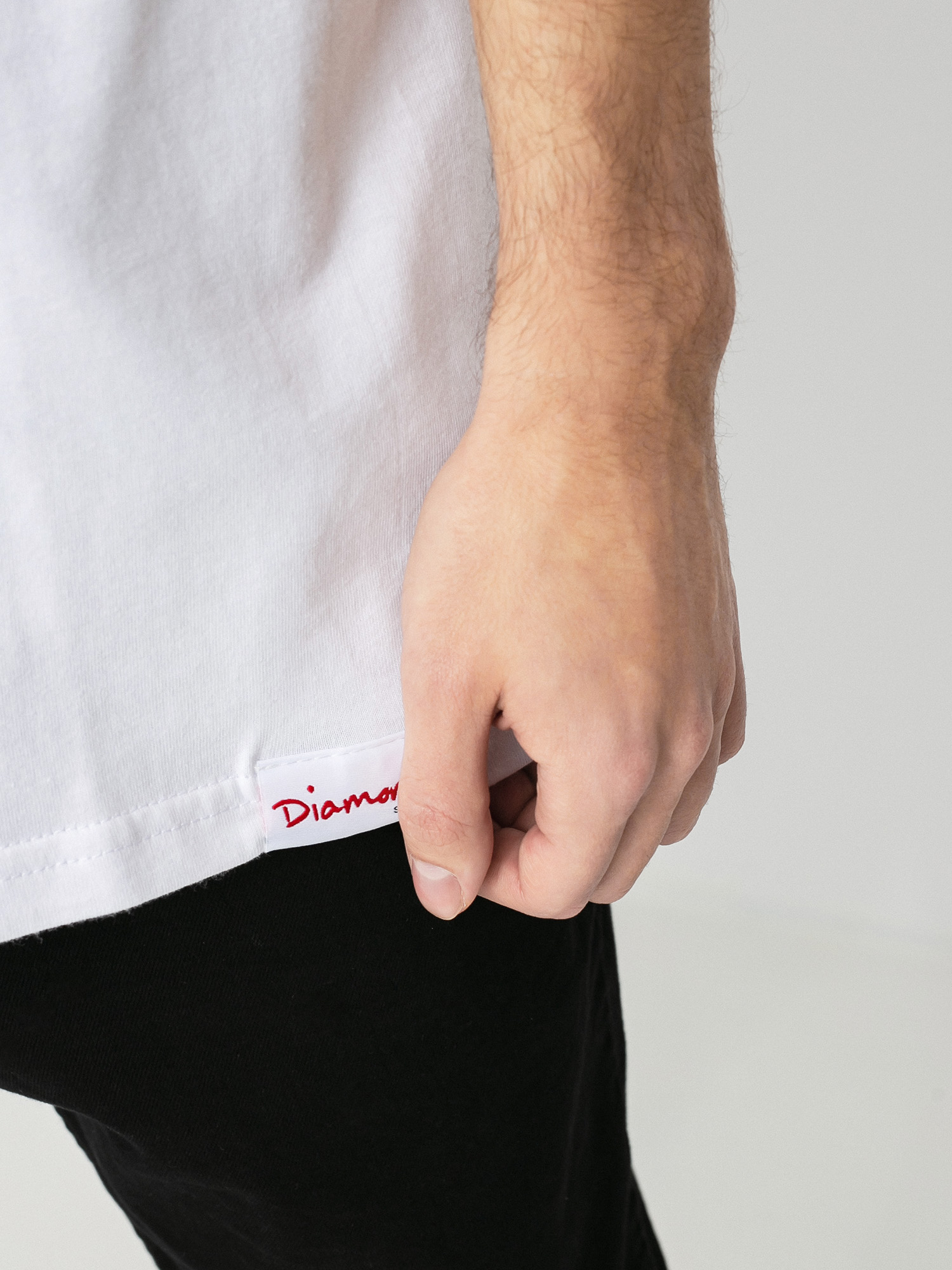 Tričko Diamond Supply Co. Paisley Box Logo (white)