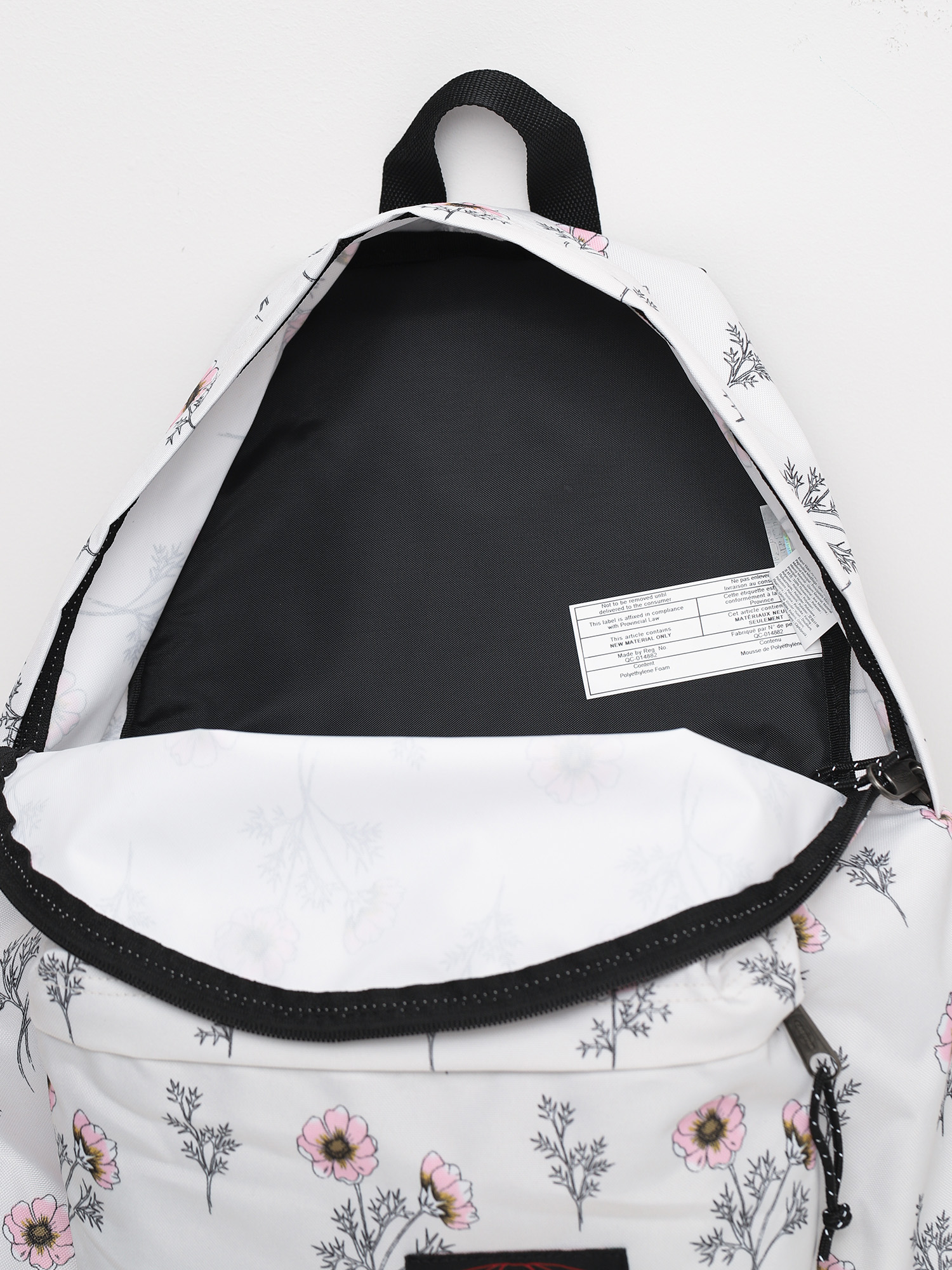 eastpak wild white