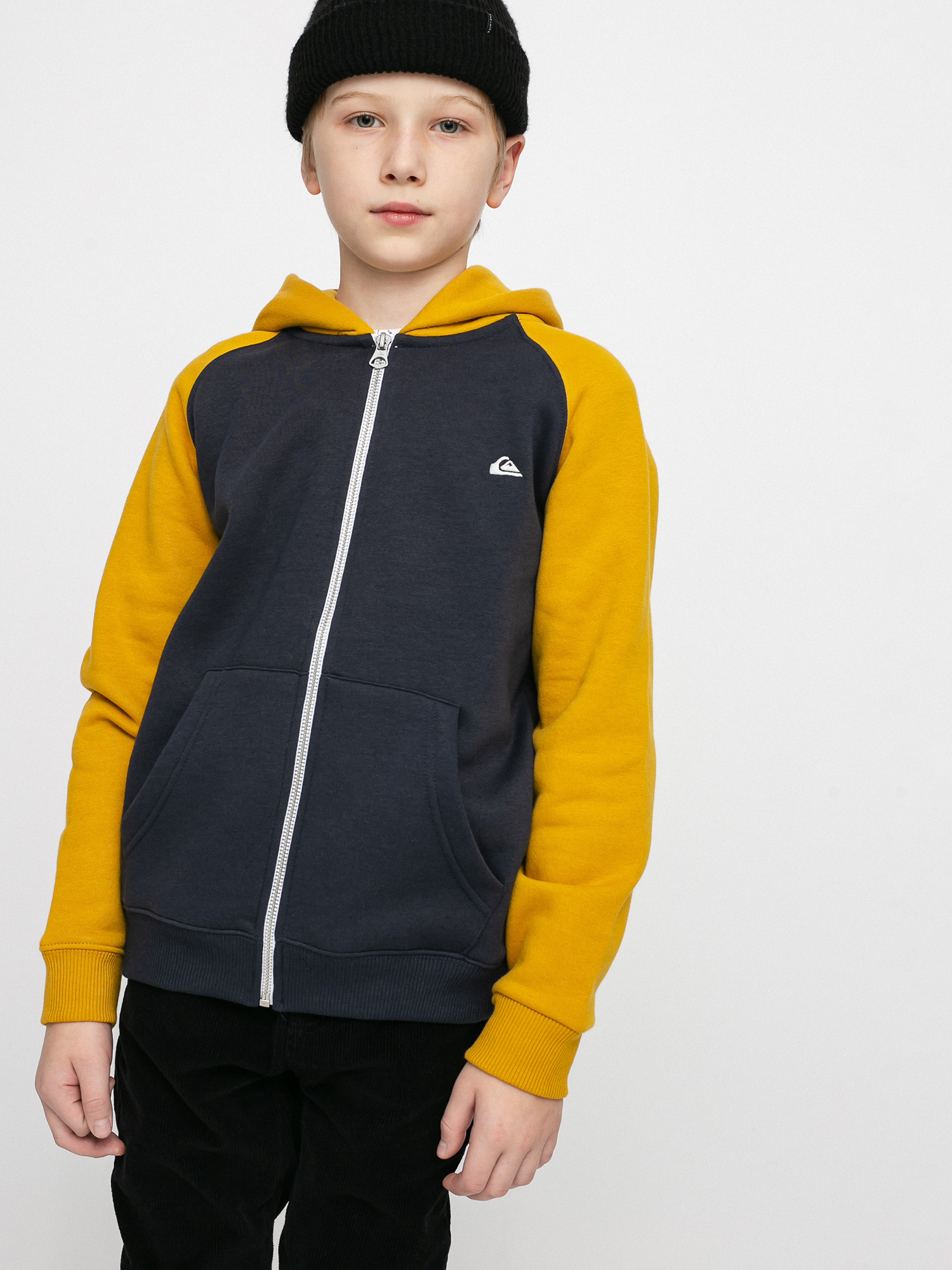 Mikina s kapucí Quiksilver Easy Day ZHD (honey)