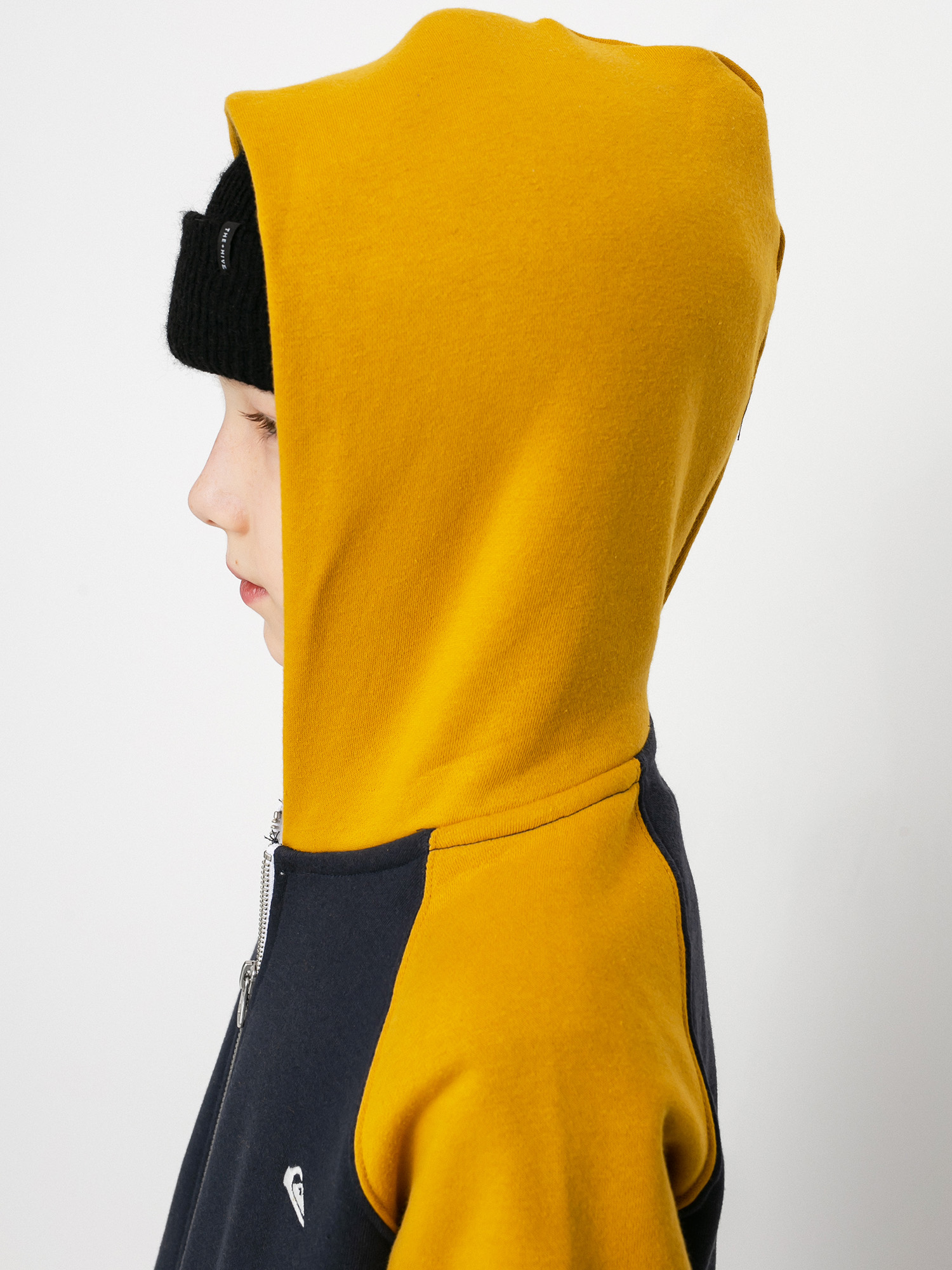 Mikina s kapucí Quiksilver Easy Day ZHD (honey)