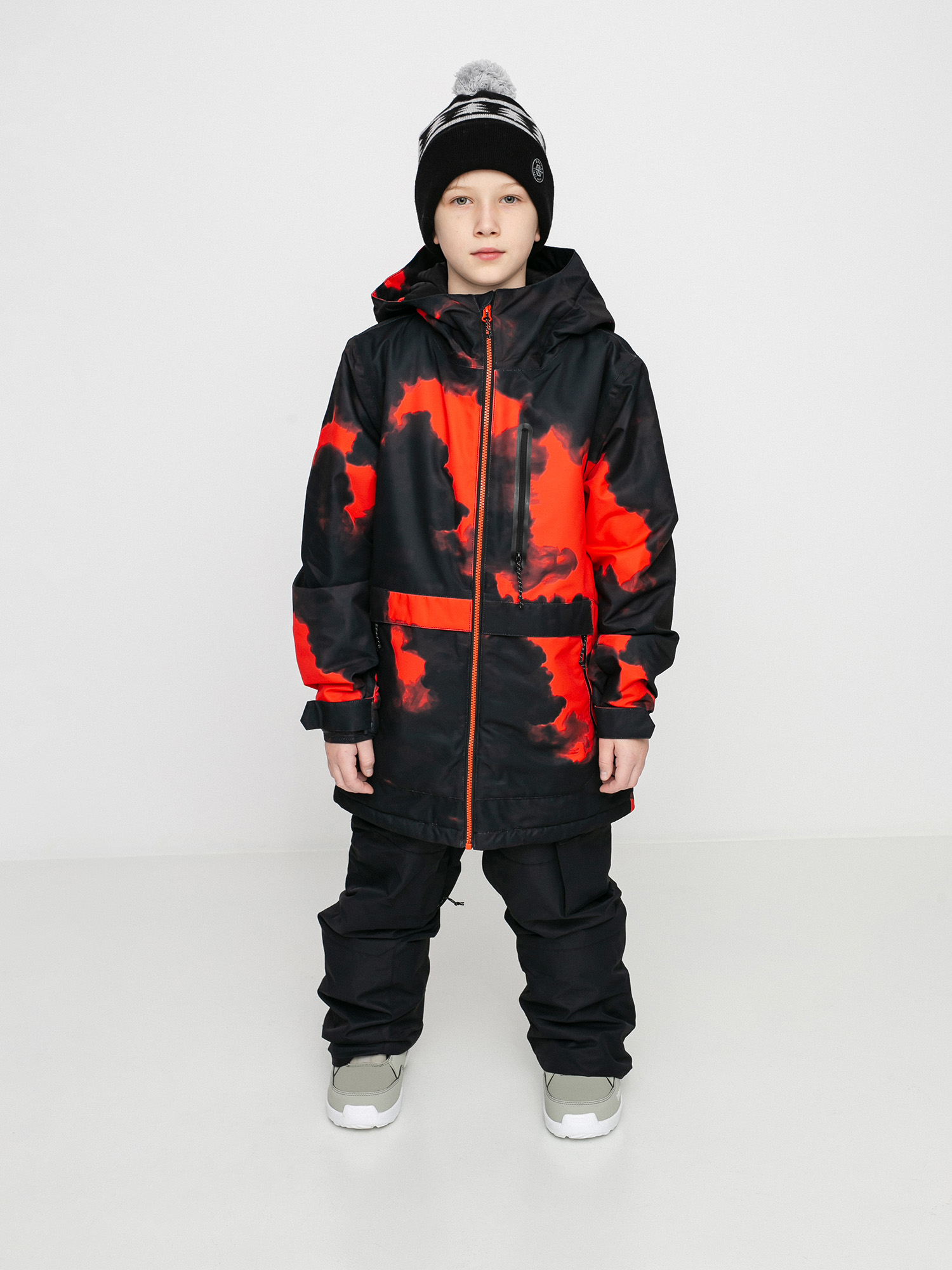 Snowboardová bunda Volcom Holbeck Ins (magma smoke)