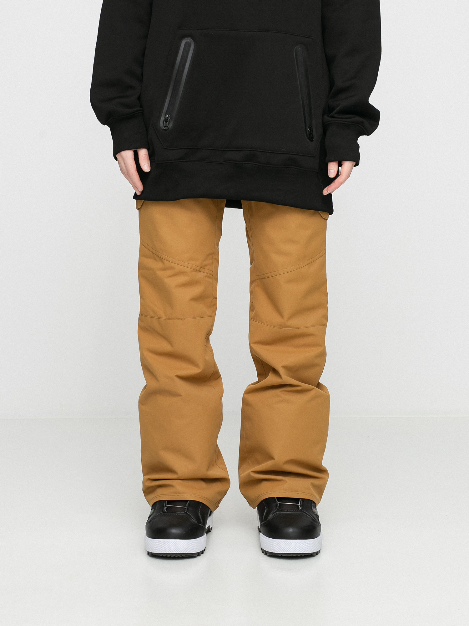 Dámské Snowboardové kalhoty  Volcom Bridger Ins (burnt khaki)