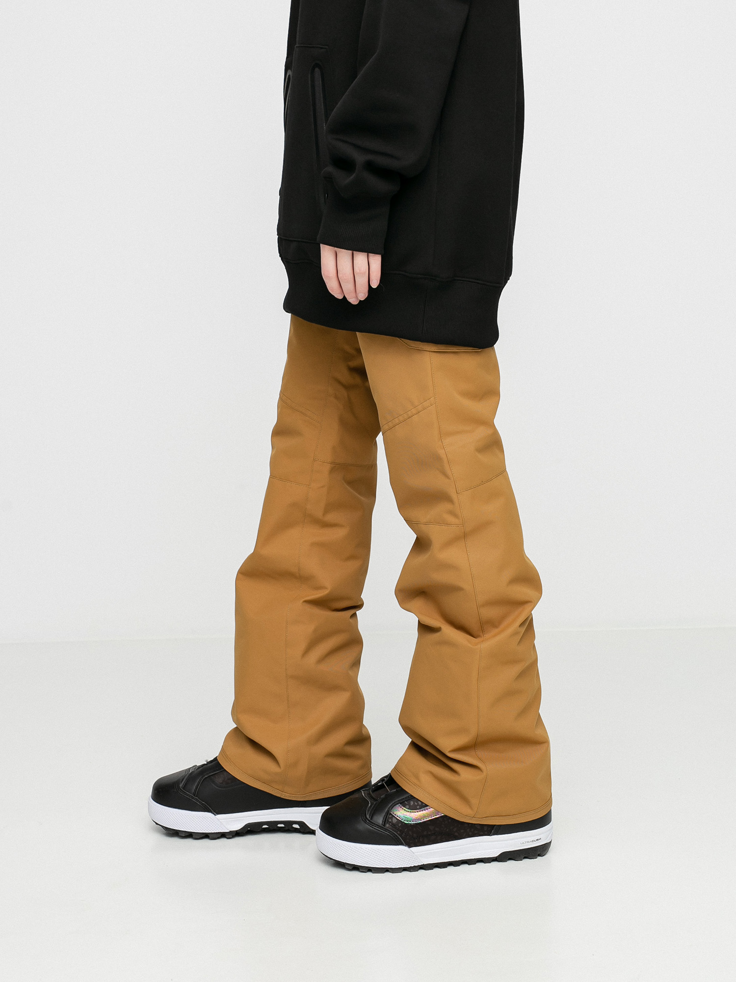 Dámské Snowboardové kalhoty  Volcom Bridger Ins (burnt khaki)