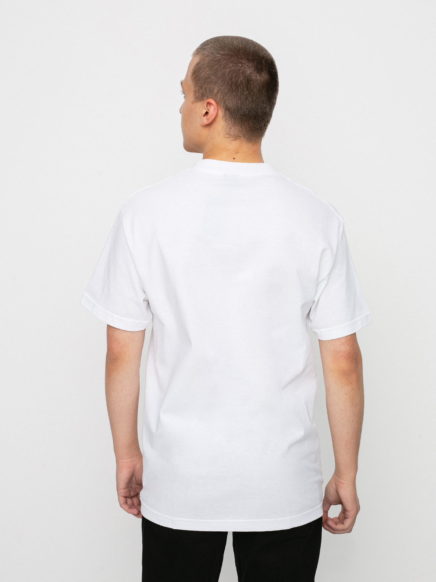 Tričko Pizza Skateboards Arc (white)