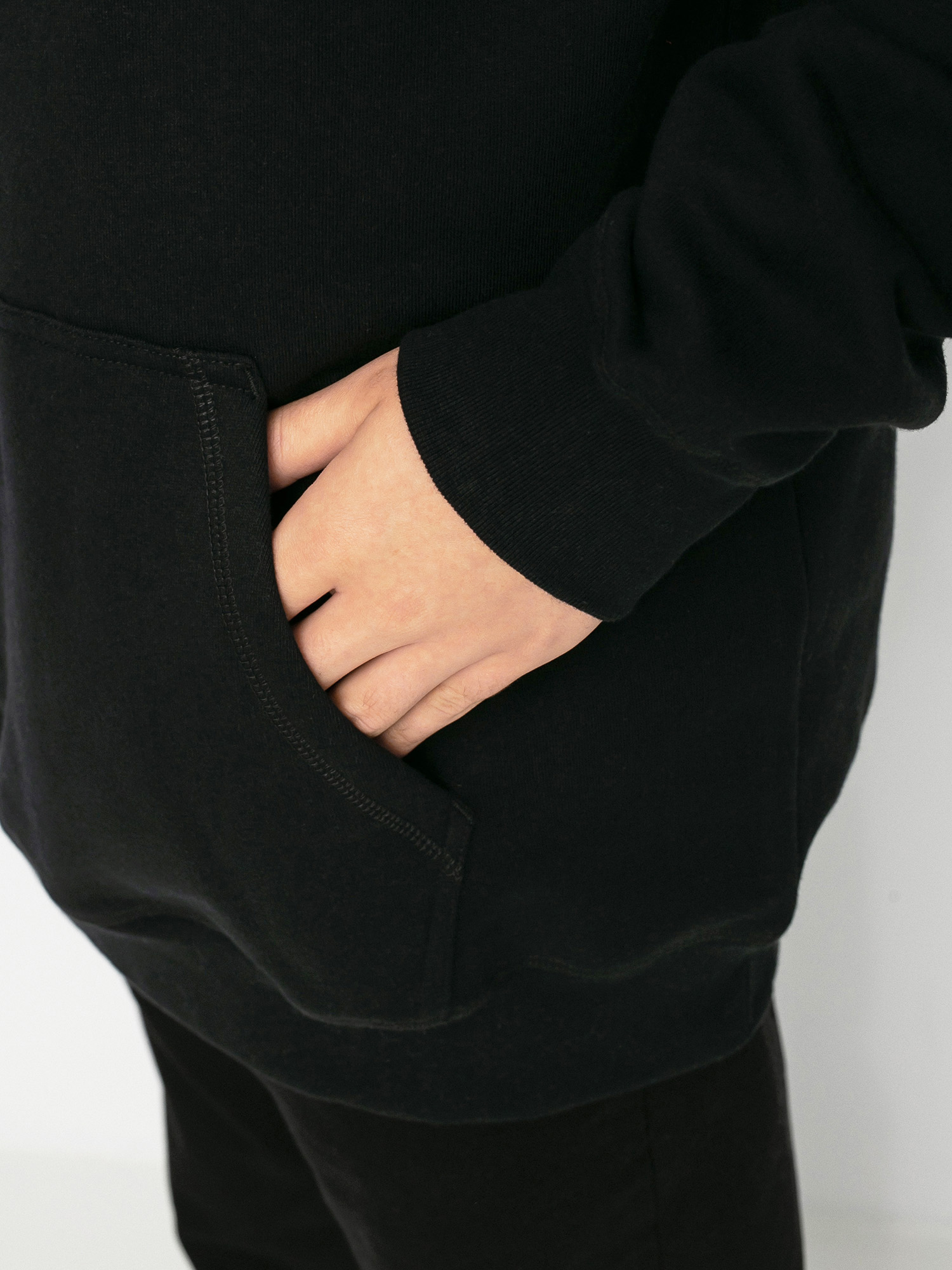 Mikina s kapucí K1x Love Supreme HD (black)