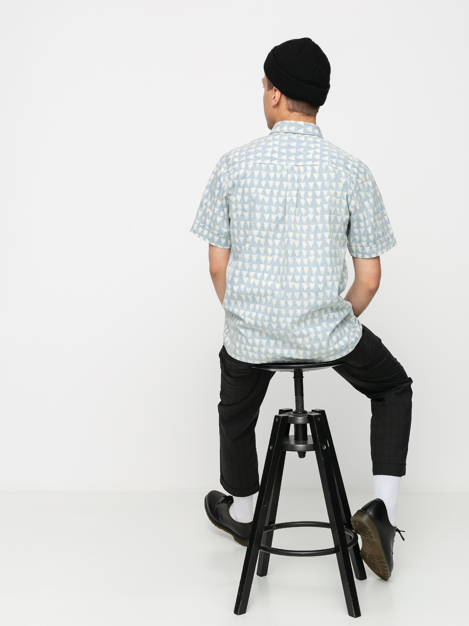 Košile Brixton 01 (light blue/white)