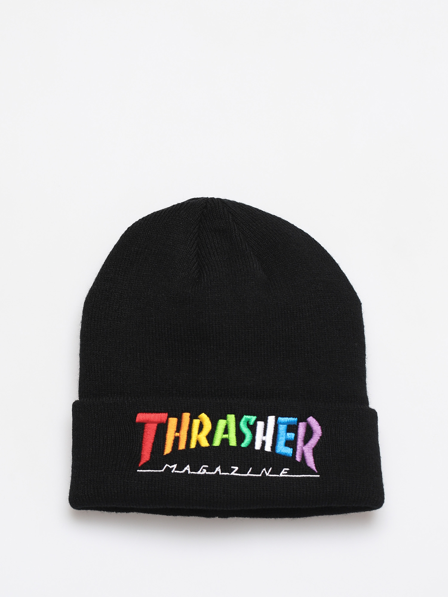 Čepice Thrasher Rainbow Mag (black)