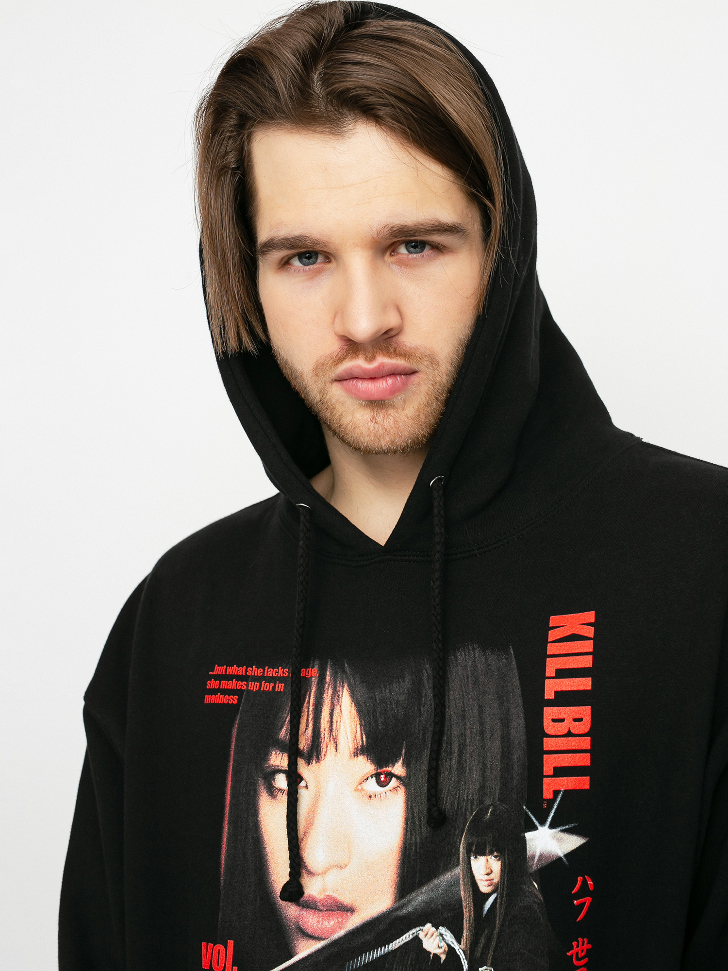 Mikina s kapucí HUF X Kill Bill Gogo Yubari HD (black)