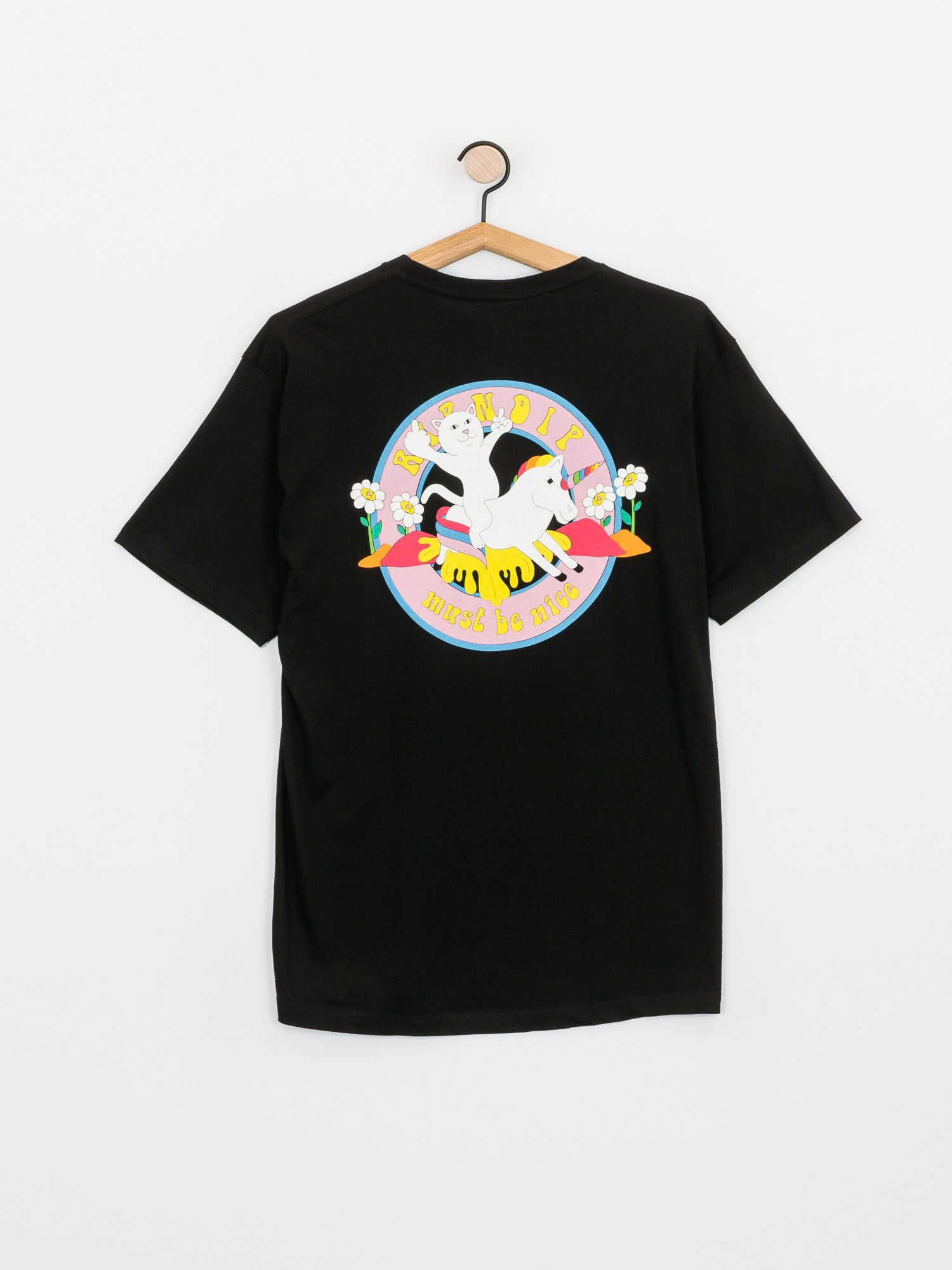 Tričko RipNDip Unicorn Rider (black)