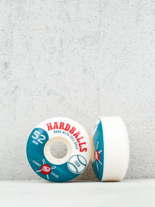Kolečka Mob Skateboards Hardballs (white/teal)