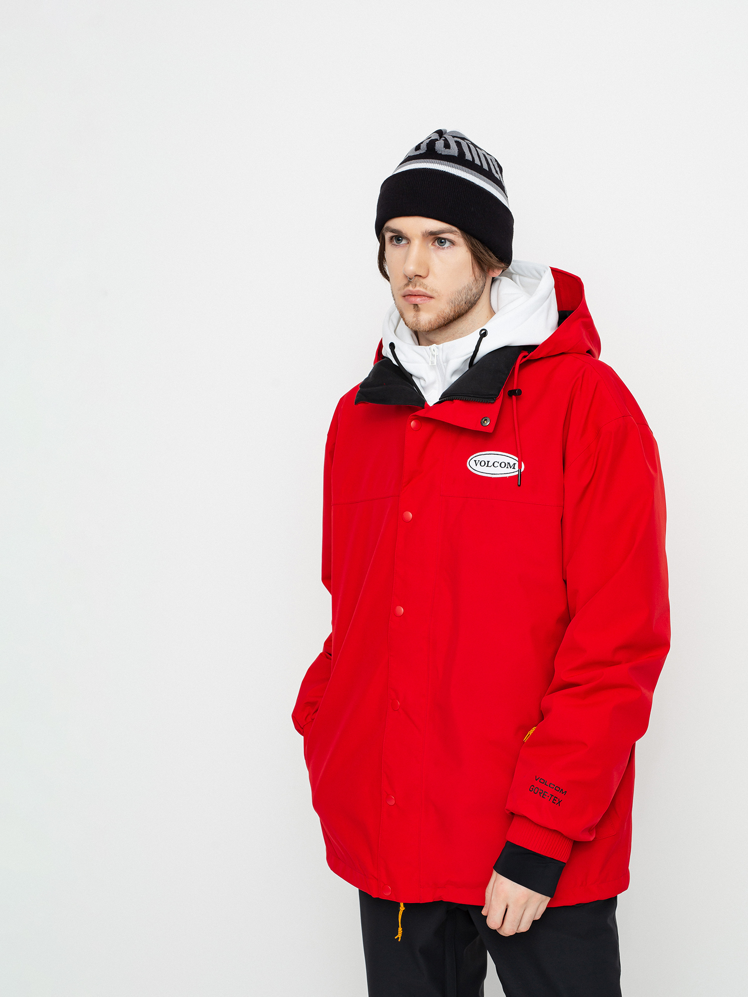 Pánská Snowboardová bunda Volcom Longo Gore Tex (red)