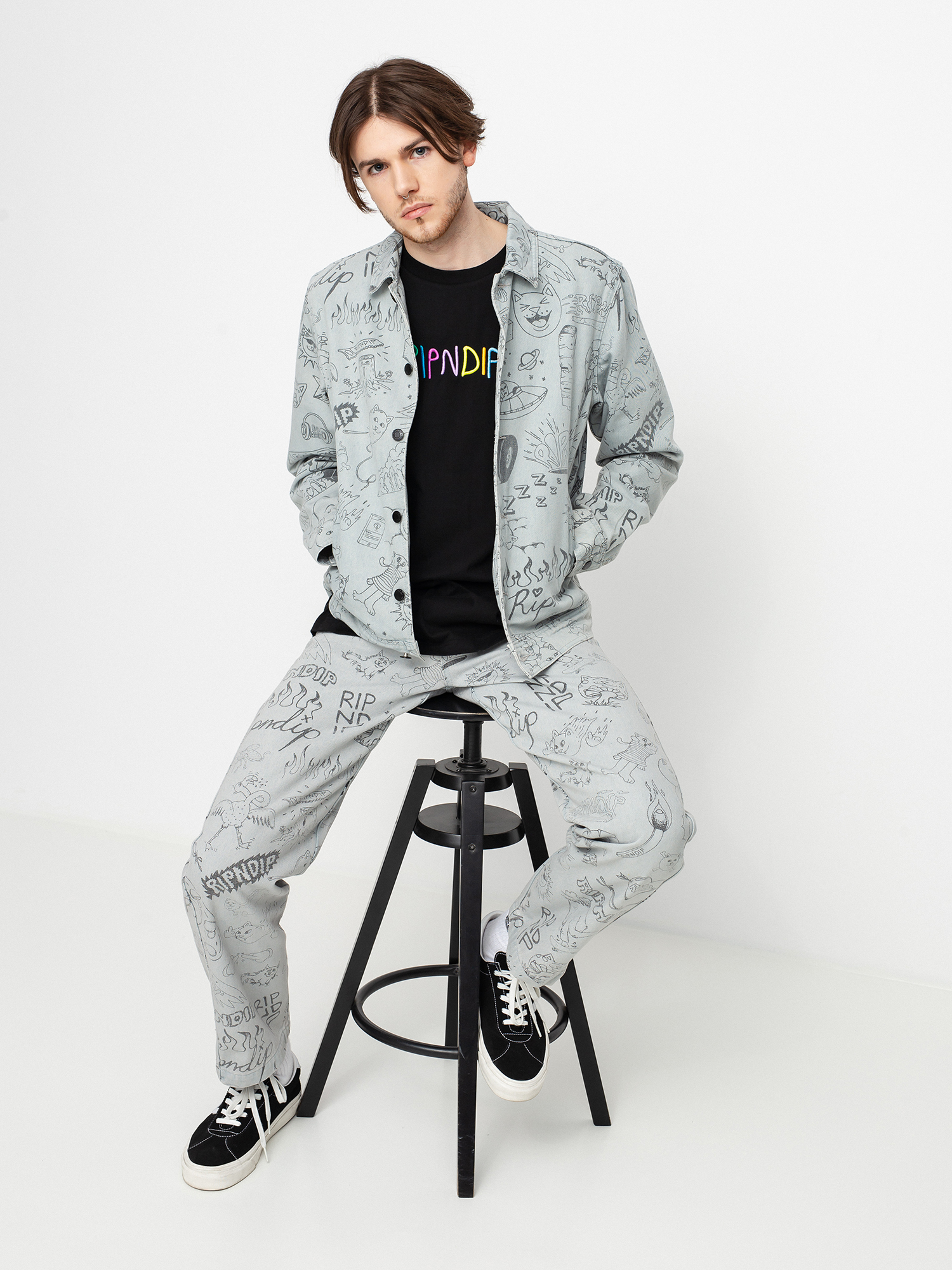 Bunda RipNDip Sharpie Denim (light denim wash)