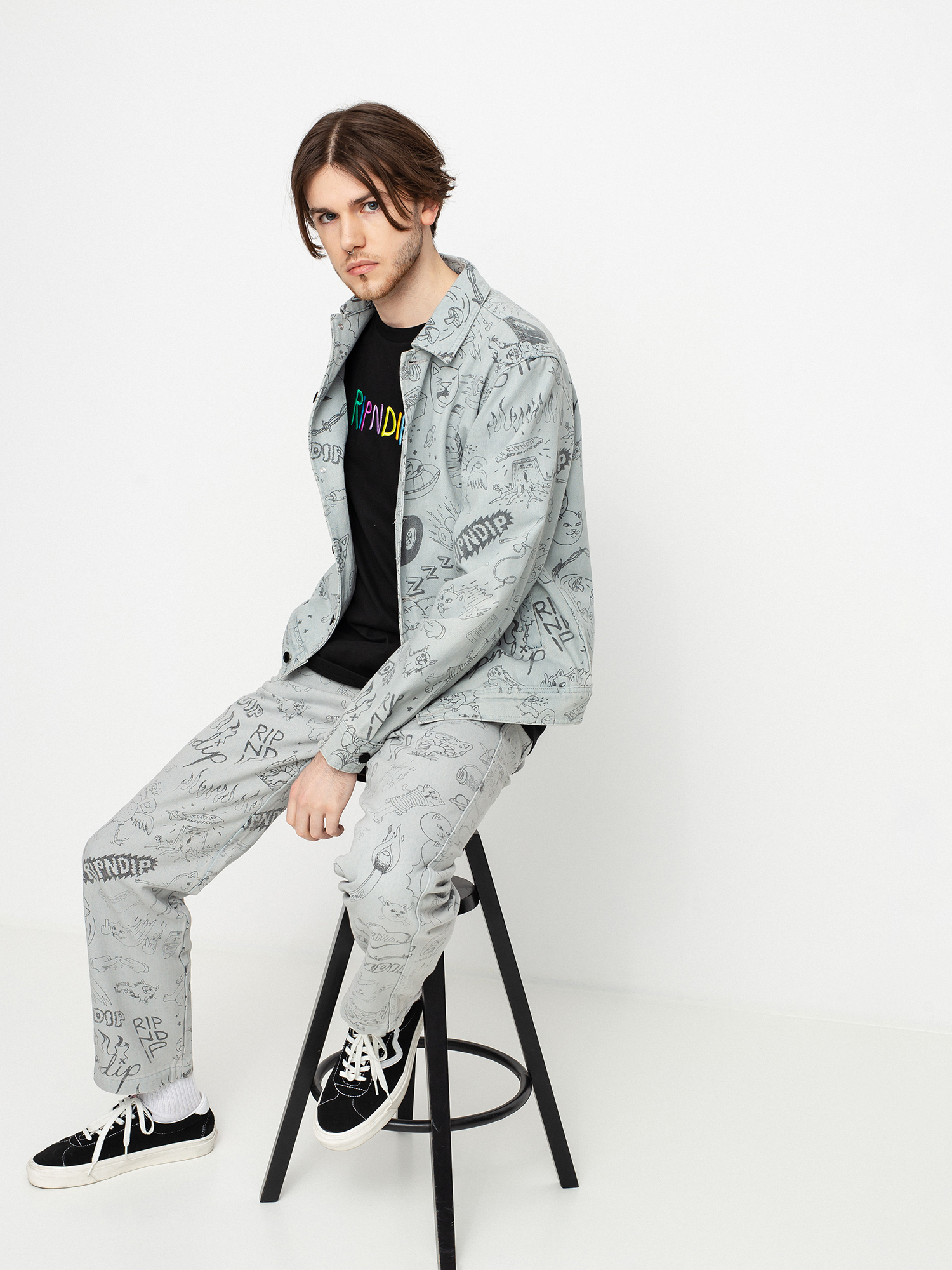 Bunda RipNDip Sharpie Denim (light denim wash)