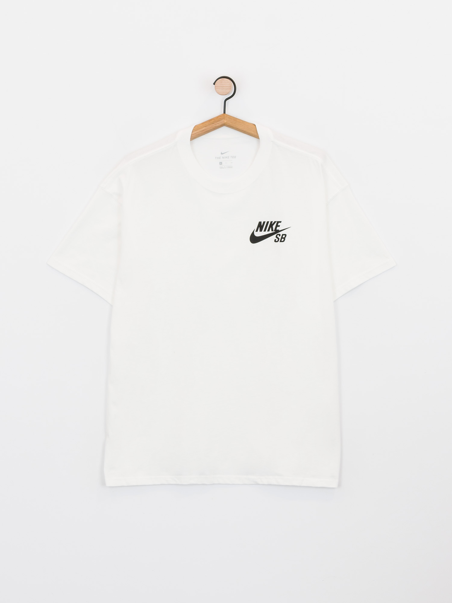 Tričko Nike SB Left Chest Script (white/black)