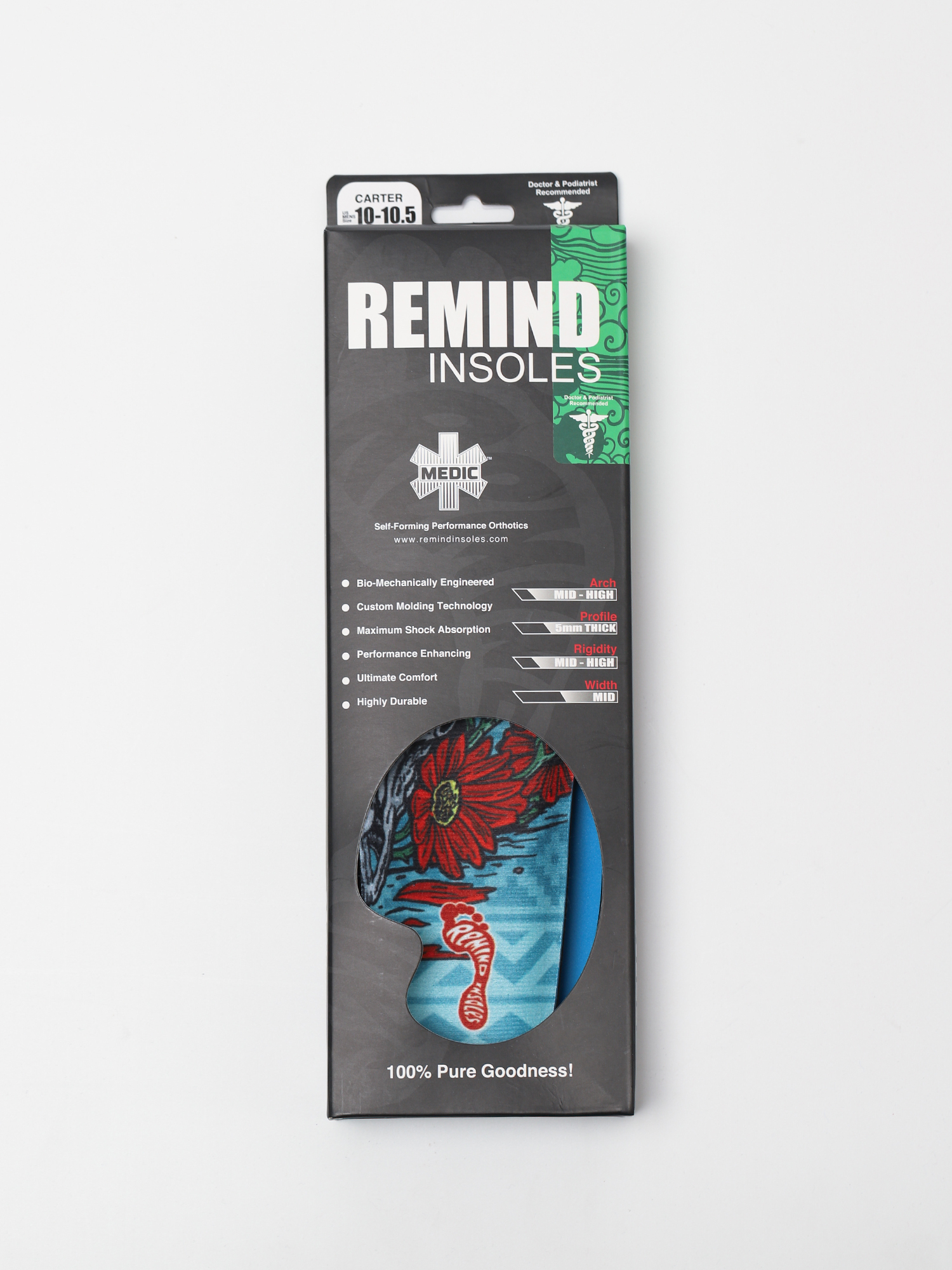 Příslušenství Vložky Remind Insoles Medic (mark carter desert)