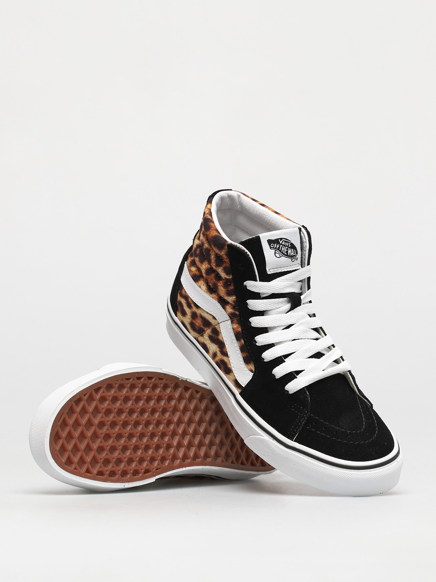 Boty Vans Sk8 Hi (leopard black/true white)