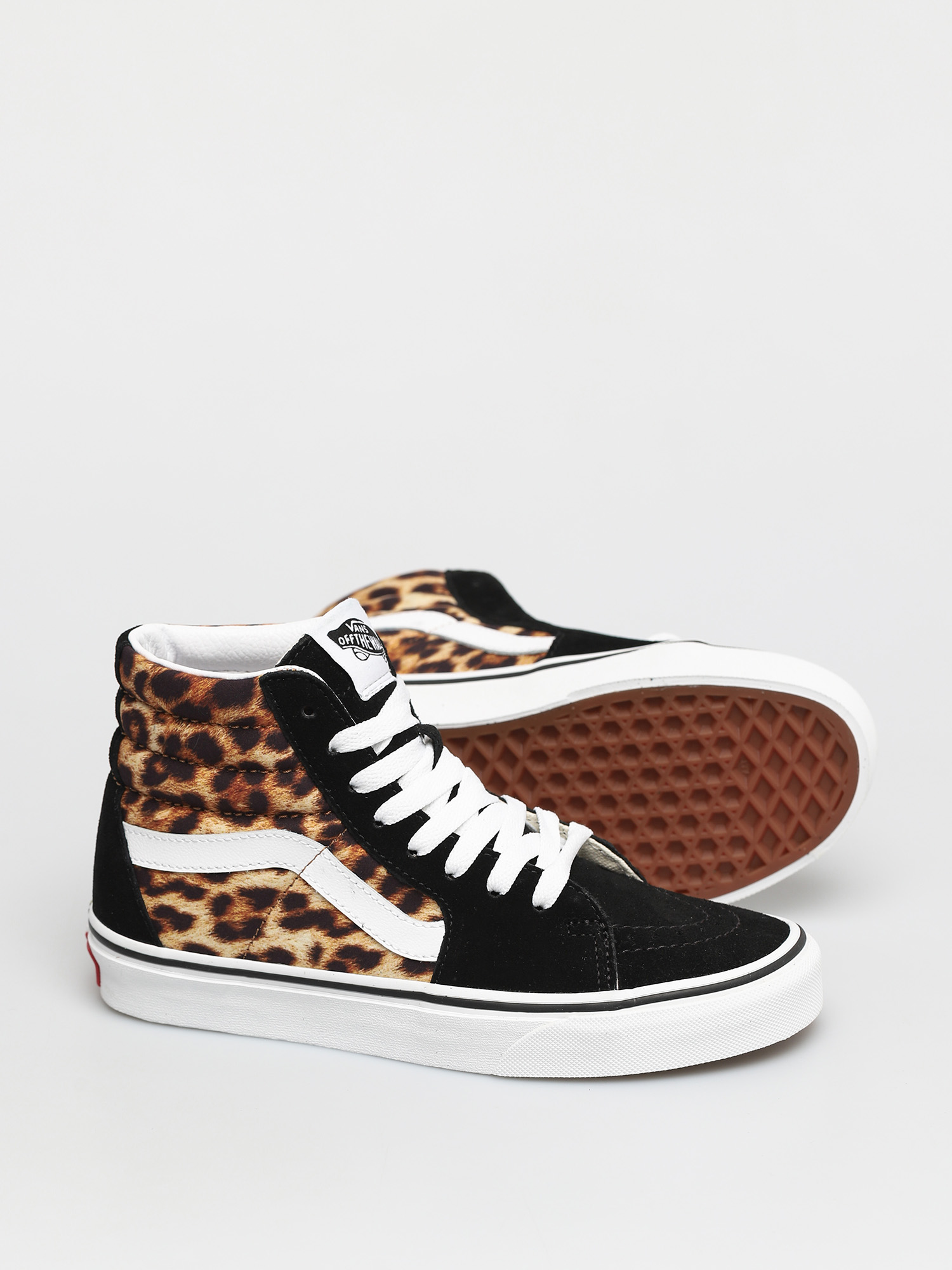 Boty Vans Sk8 Hi (leopard black/true white)