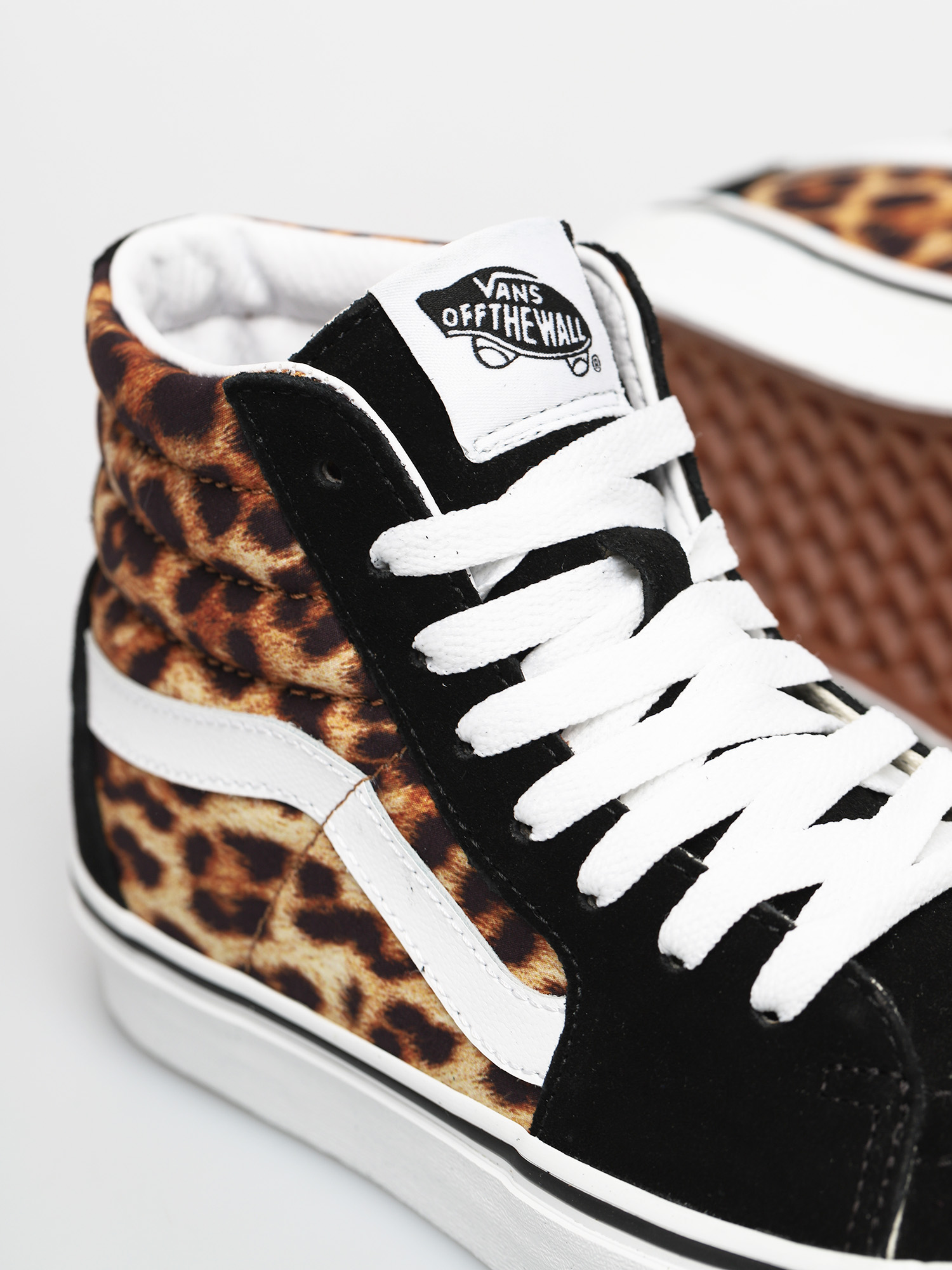 Boty Vans Sk8 Hi (leopard black/true white)