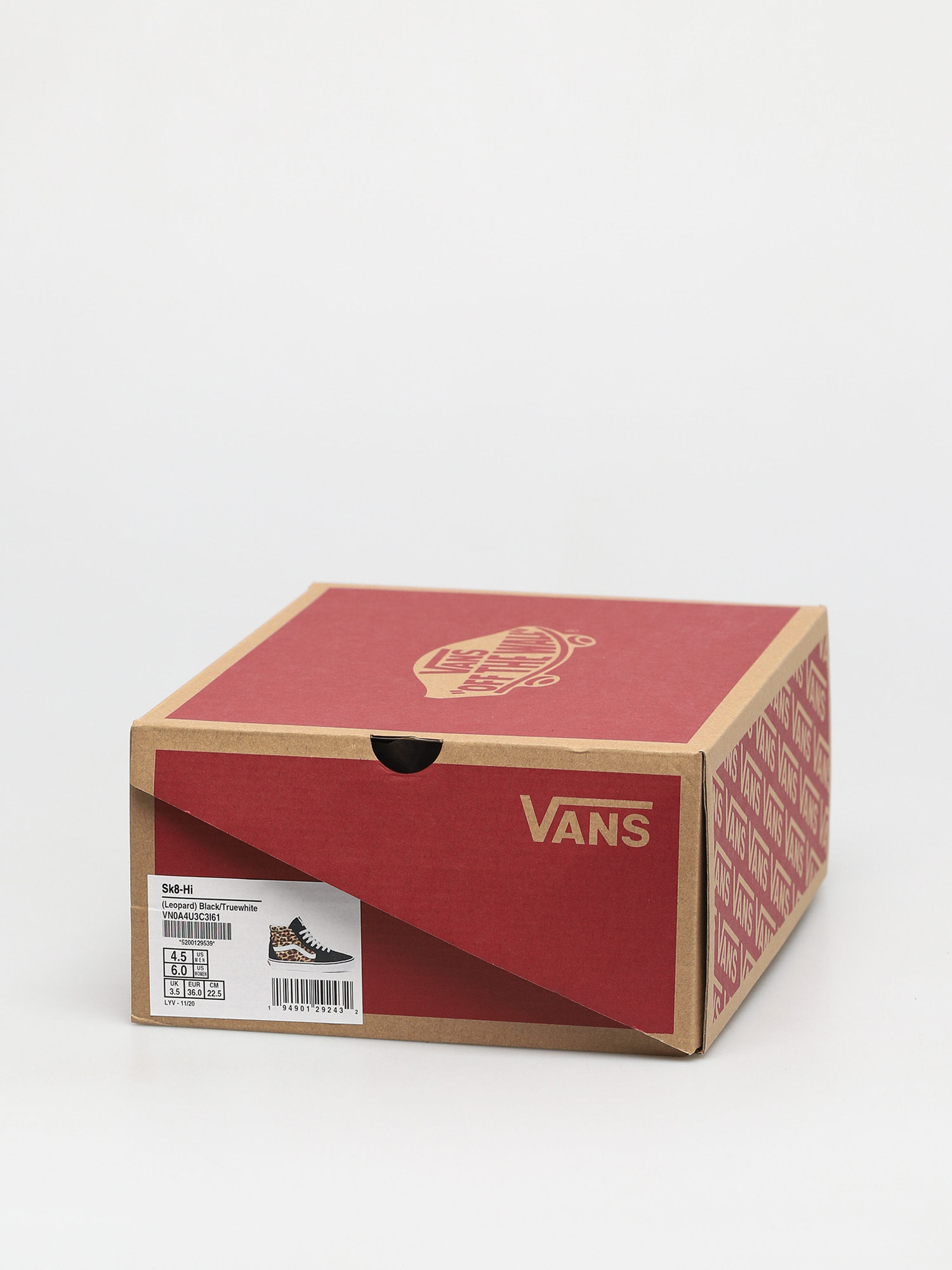 Boty Vans Sk8 Hi (leopard black/true white)