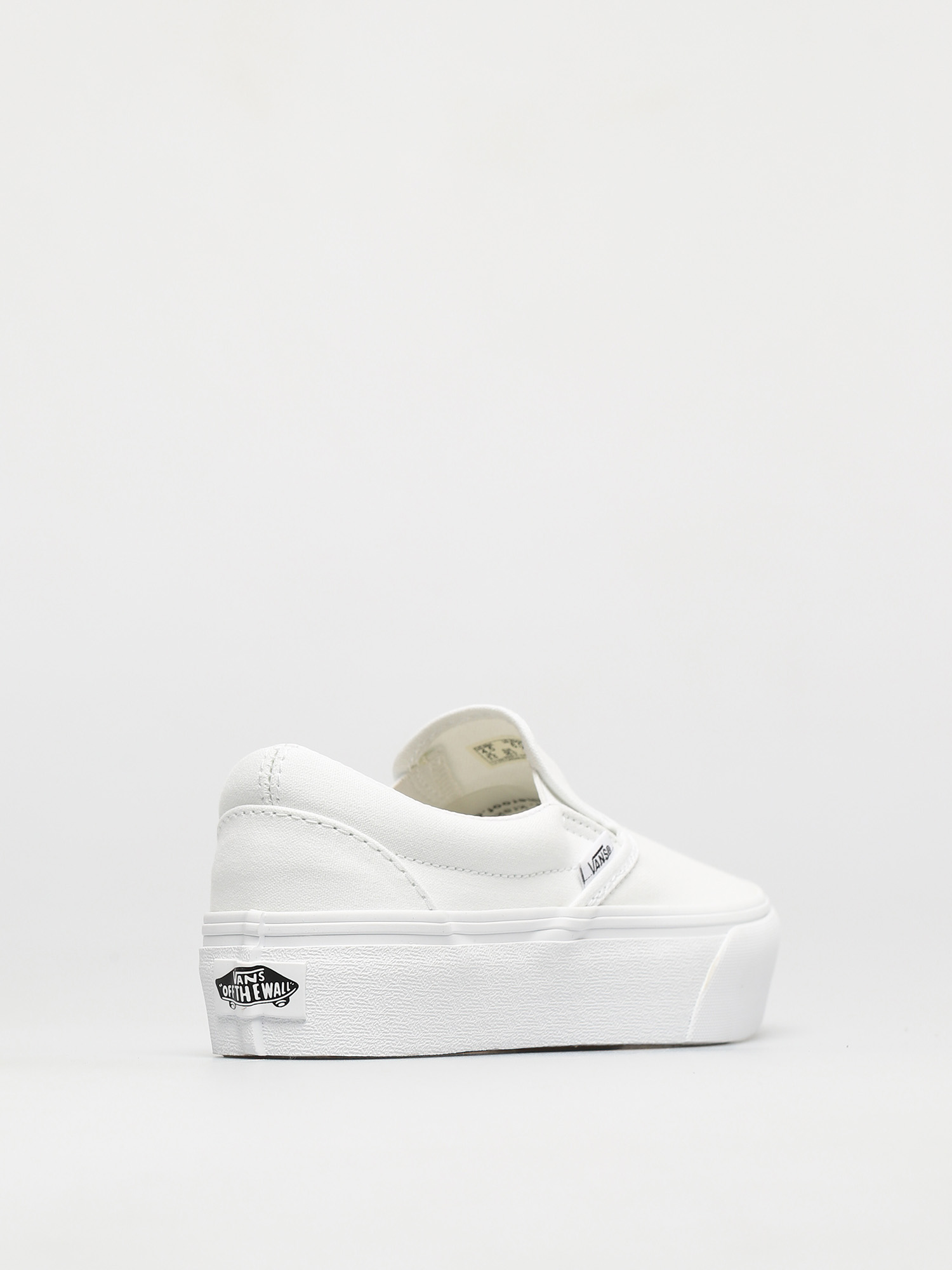 Boty Vans Classic Slip On Platform (true white)