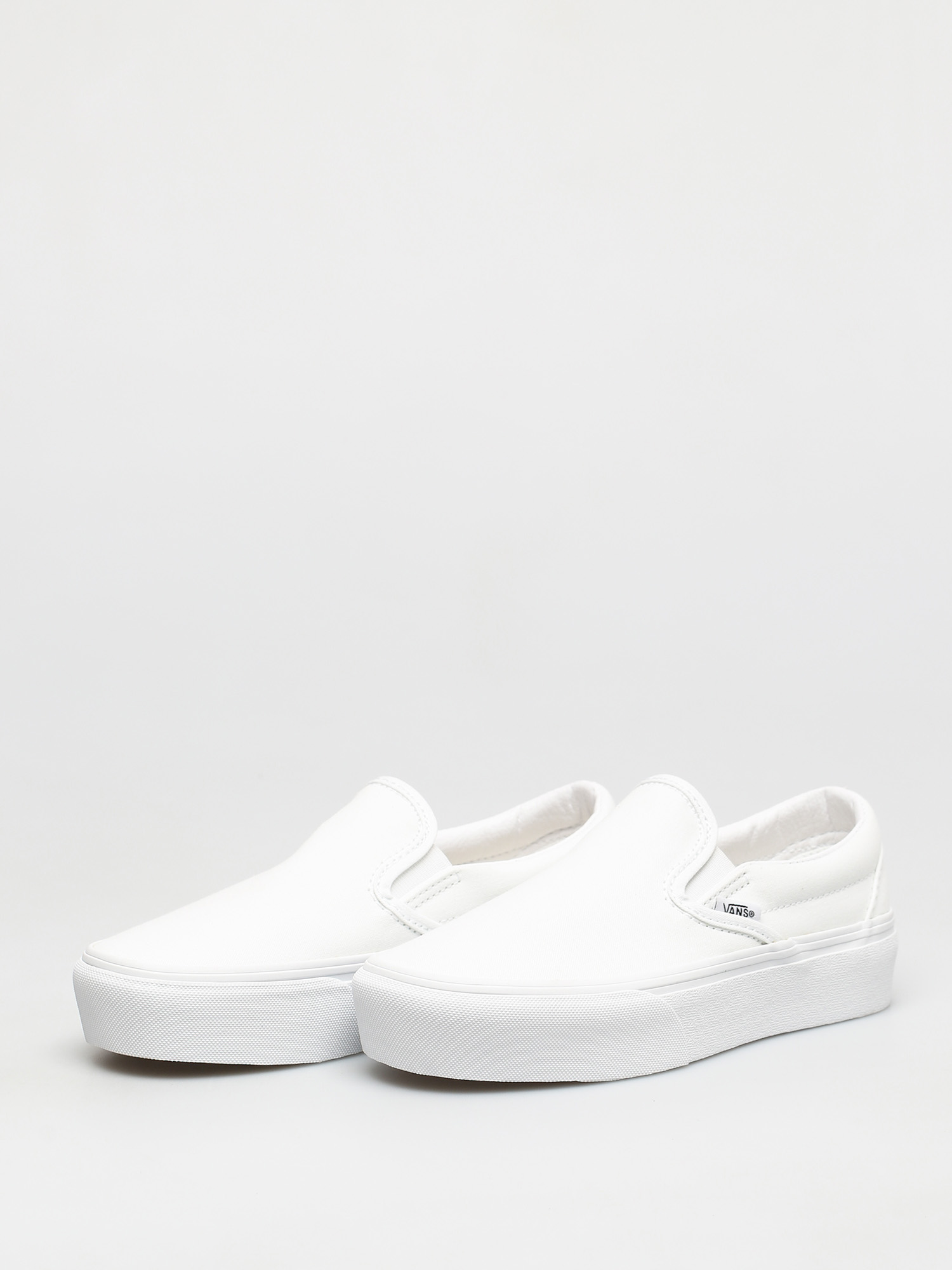 Boty Vans Classic Slip On Platform (true white)