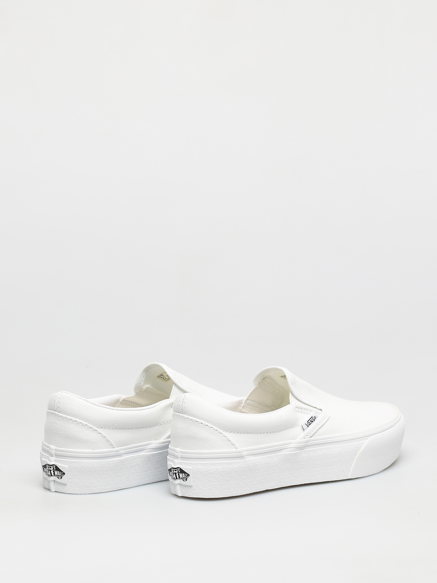 Boty Vans Classic Slip On Platform (true white)