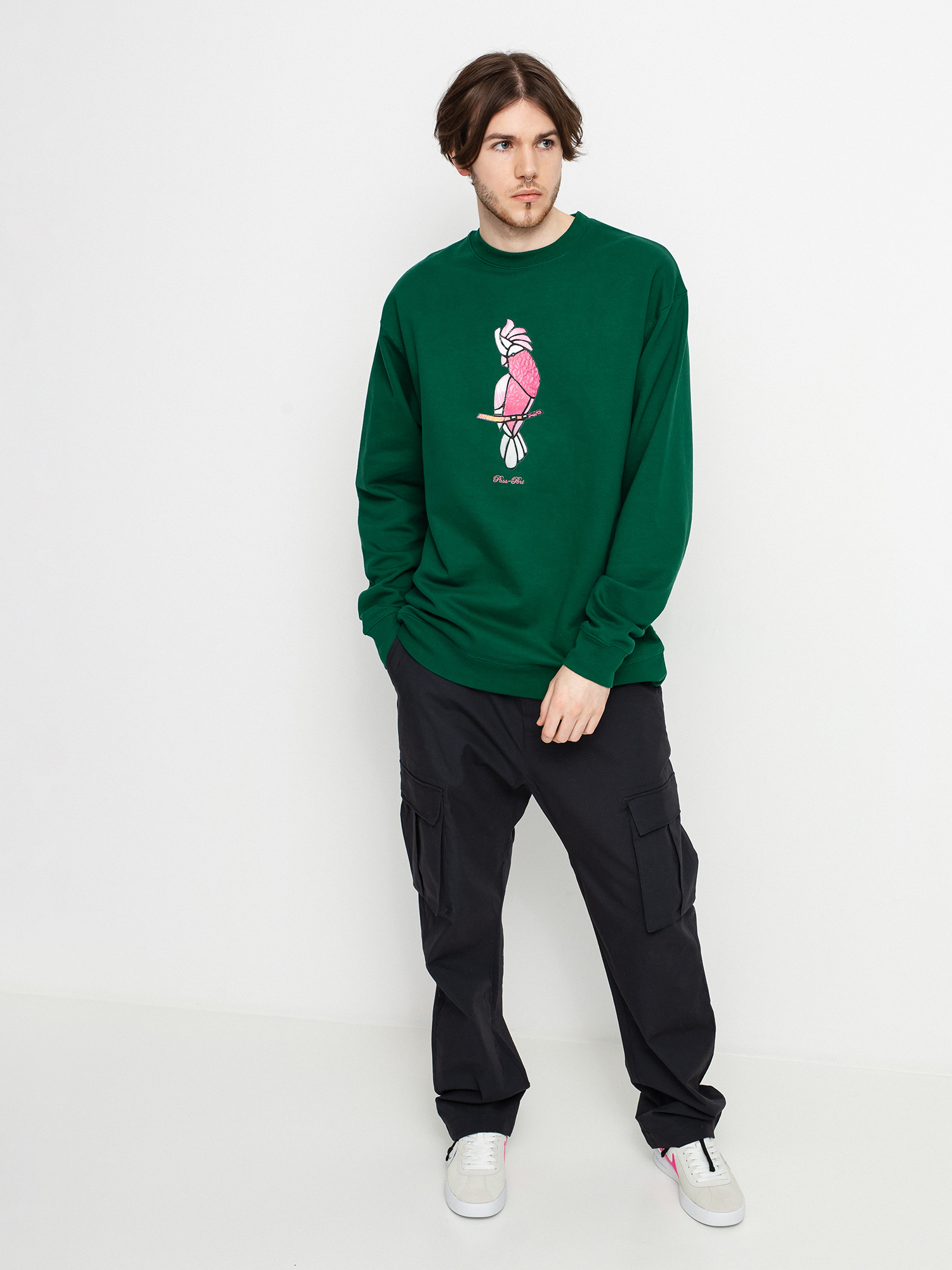 Mikina Pass Port Glass Galah (dark green)